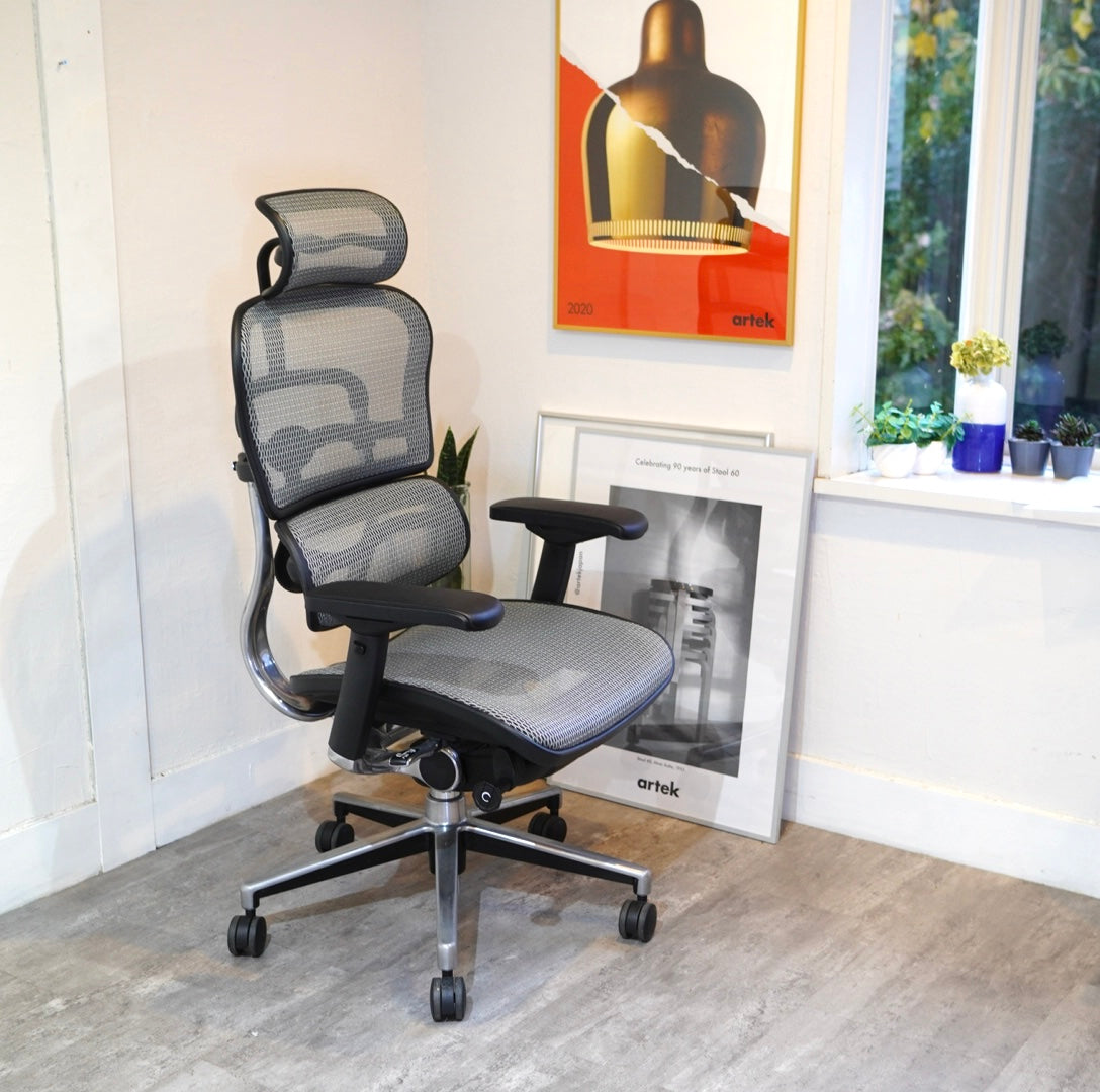 エルゴヒューマン / Ergohuman Basic デスクチェア ワークチェア ヘッドレスト付