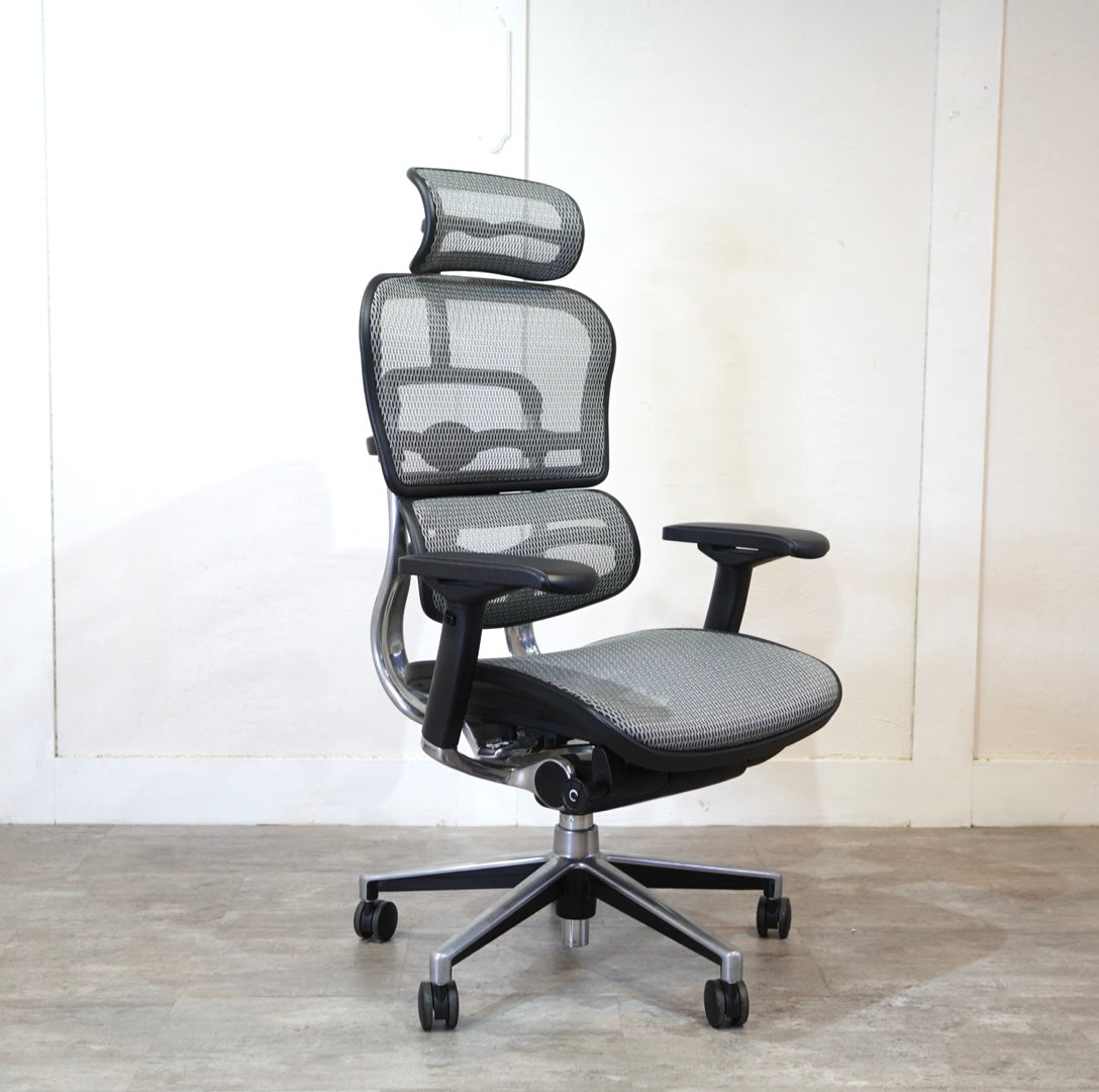 エルゴヒューマン / Ergohuman Basic デスクチェア ワークチェア ヘッドレスト付