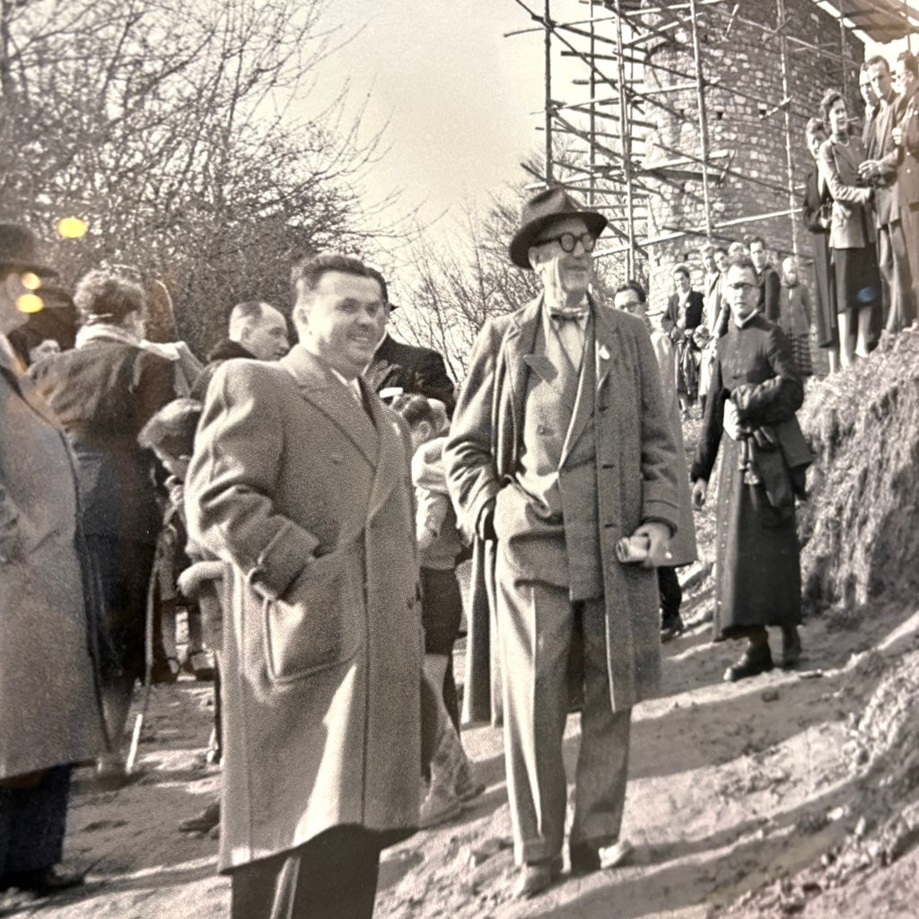 ル・コルビュジエ / Le Corbusier ポスター 現場記録 写真