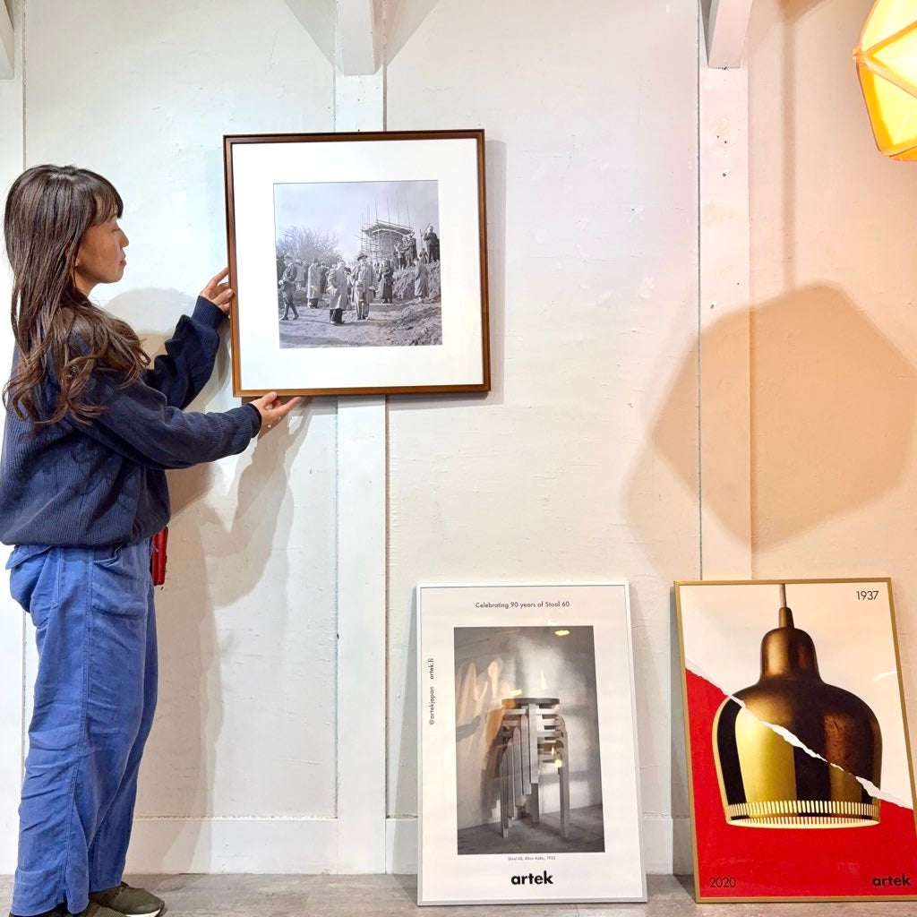 ル・コルビュジエ / Le Corbusier ポスター 現場記録 写真