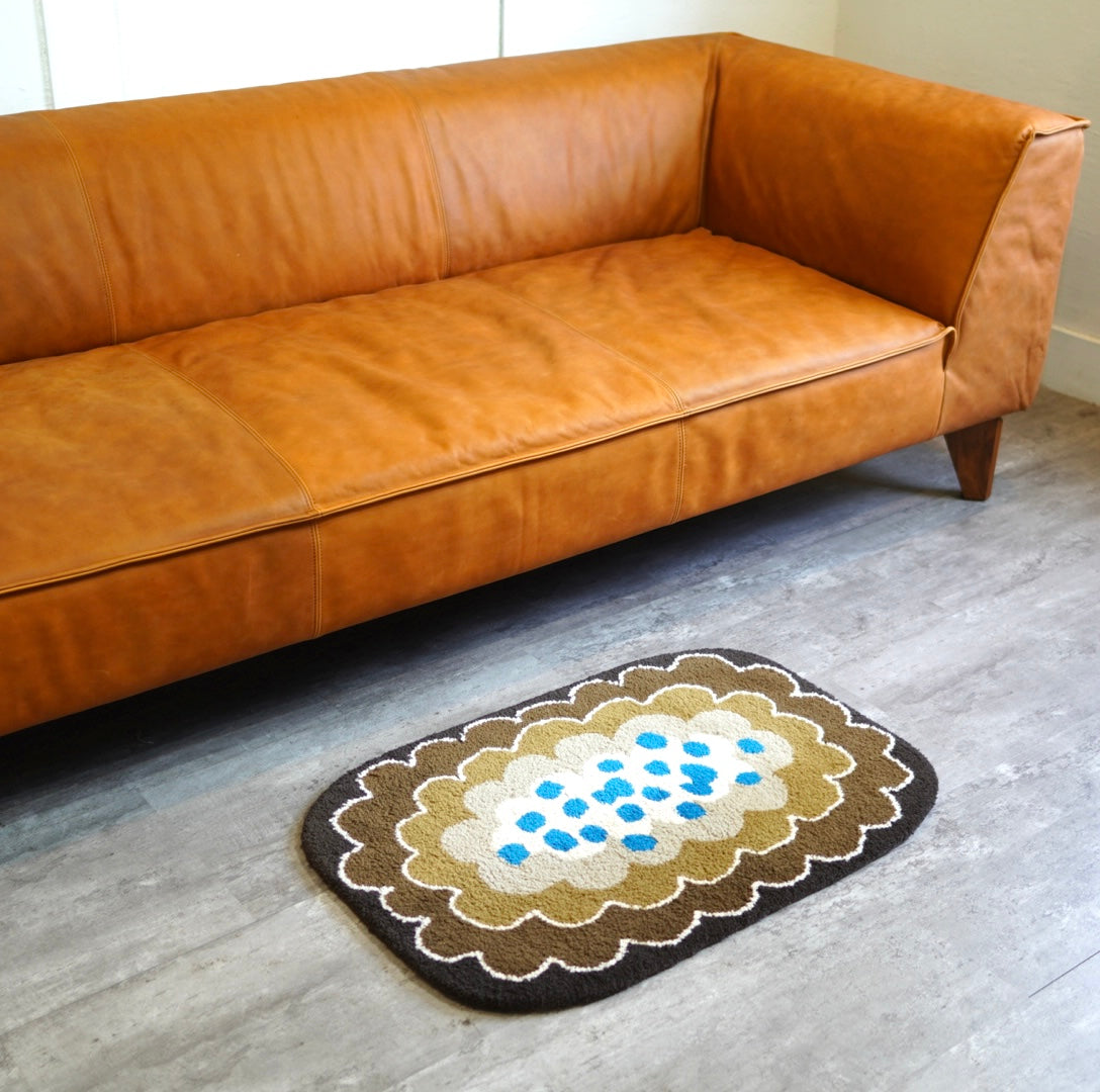 ミナペルホネン / minä perhonen ラグマット / pudding rag 皆川明