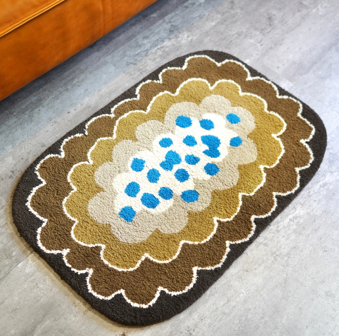 ミナペルホネン / minä perhonen ラグマット / pudding rag ミニラグ