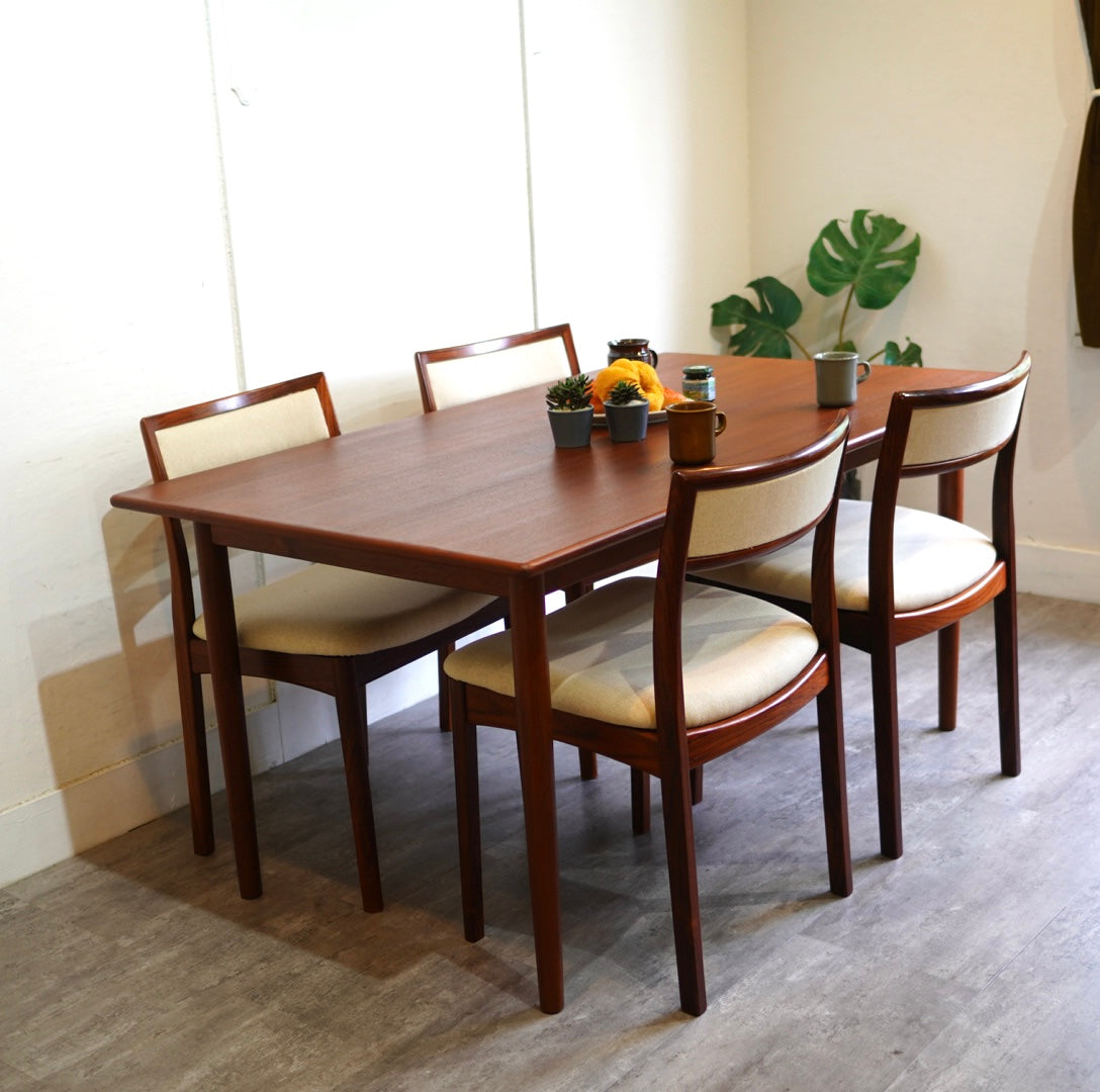 クロッケン / Klokken ダイニングテーブル W150 チーク 北欧ヴィンテージスタイル