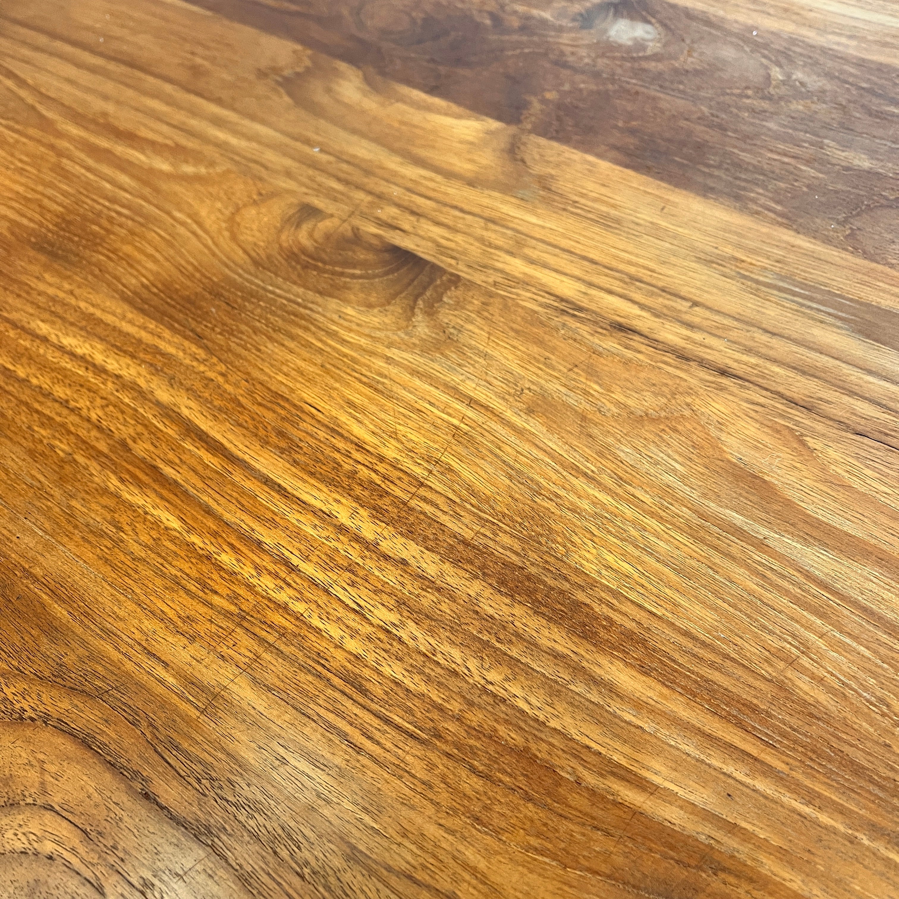 チーク材 ダイニングテーブル 200㎝ 無垢材