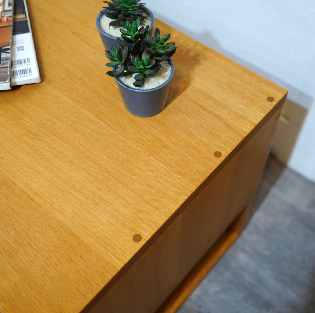 万寿実家具 オークAVボード テレビ台 ローボード