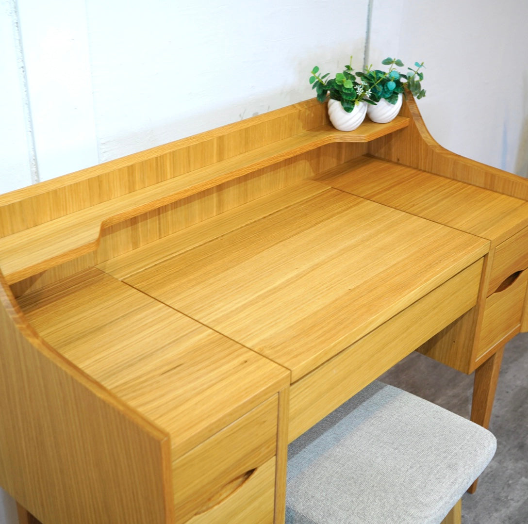 ウニコ / unico シグネ ドレッサー スツール付 デスク 一人暮らし 女性