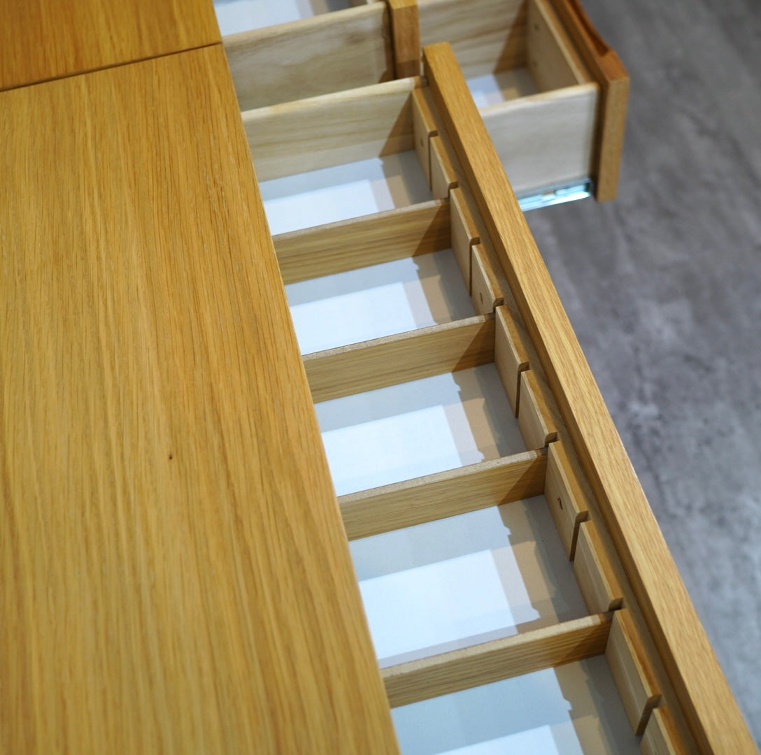 美品！unico SIGNE ウニコ ユニコ シグネ ドレッサー ナチュラル ウニコ【UNICO】SIGNE(シグネ) ドレッサー×スツール/ナチュラル オーク