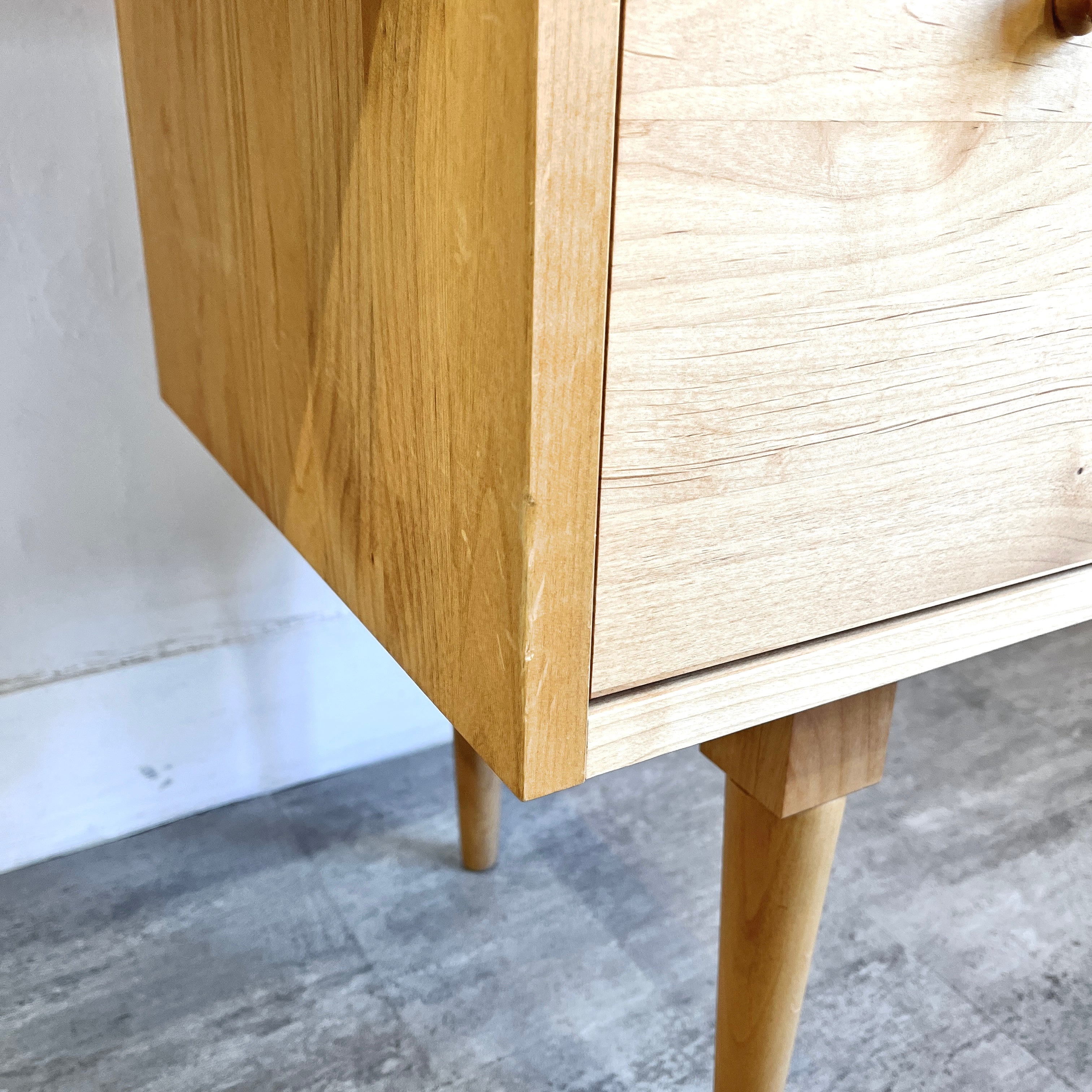 モモナチュラル / MOMO NATURAL COMO デスク 学習机 アルダー材 大人