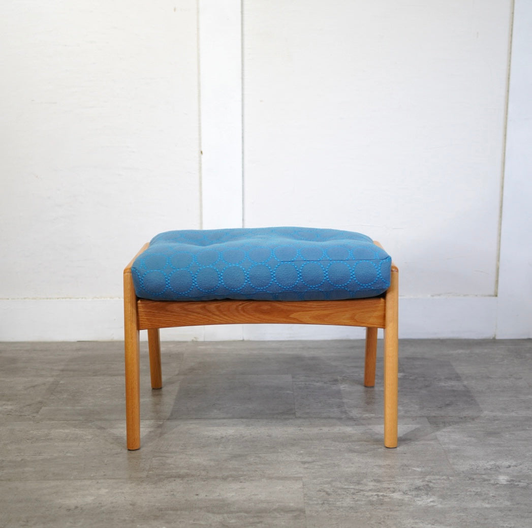 マルニ60 / maruni60 ミナペルホネン オットマン ブルー タンバリン柄