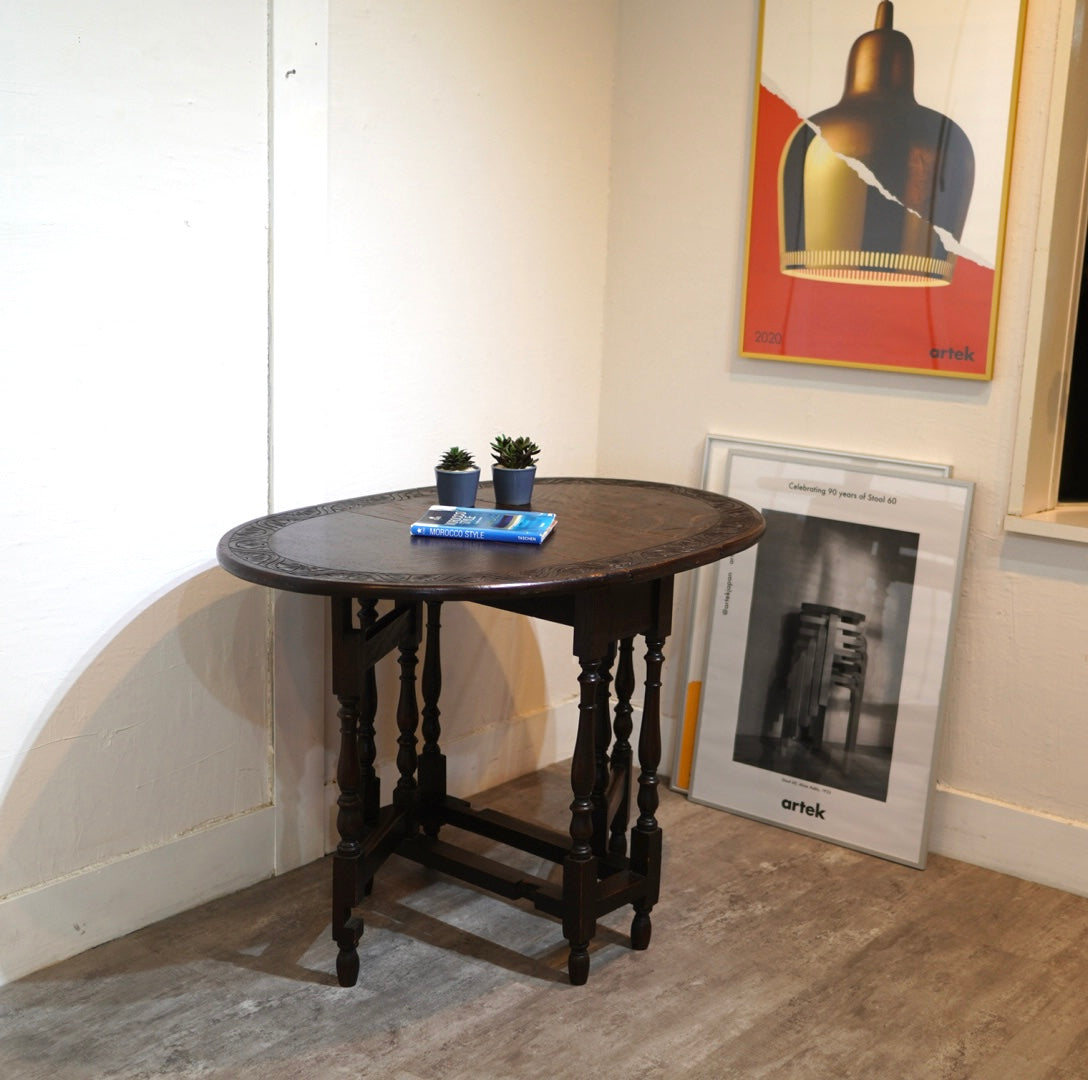 ゲートレッグ バタフライテーブル  英国アンティーク