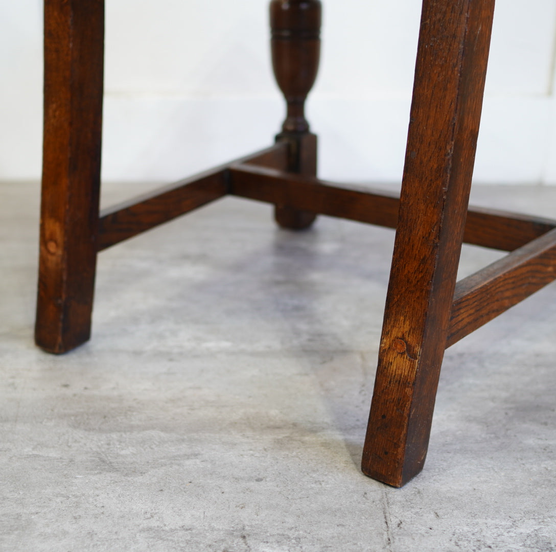 英国アンティーク バルボスレッグ ダイニングチェア 【1】 中古 小ぶり