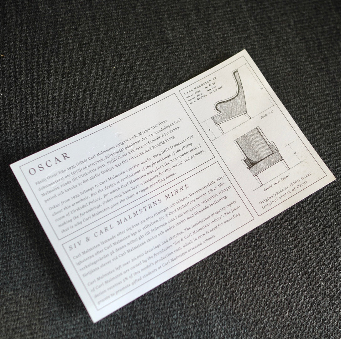 O.H.シェーグレン / O.H.Sjogren オスカー アームチェア / Osker  カール・マルムステン 1Pソファ