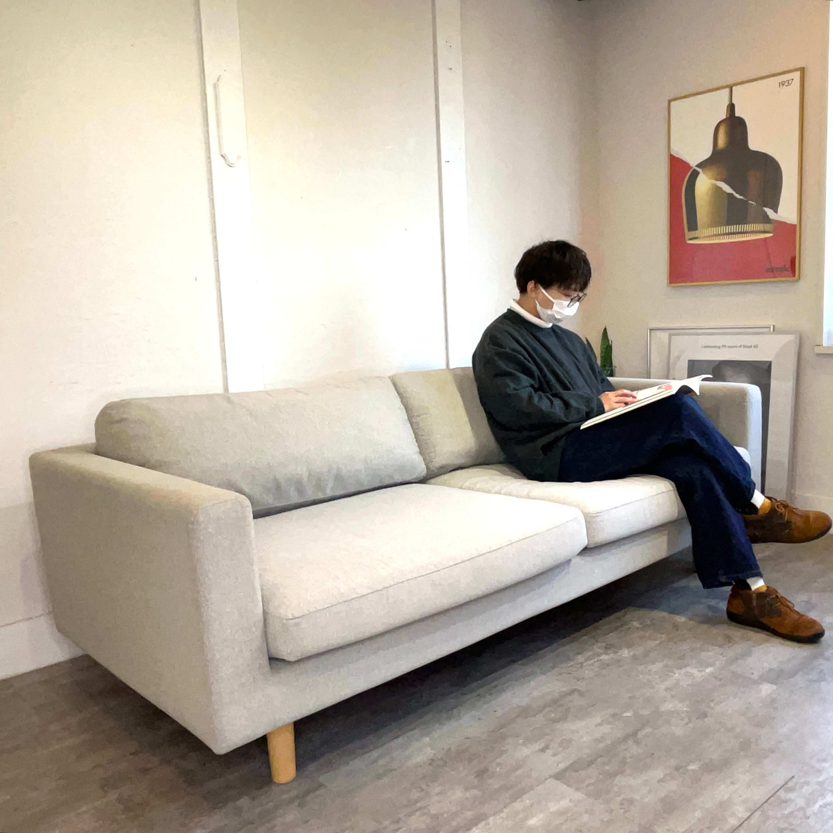 マルニ木工 / maruni ヒロシマ / HIROSHIMA ツーシーターソファ 2人