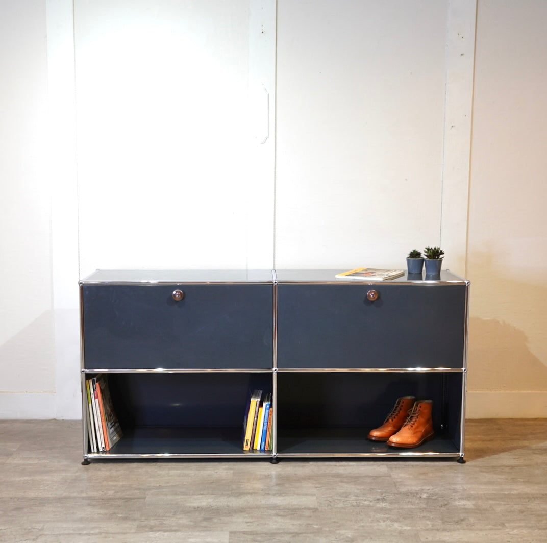 USMハラー / USM Haller モジュラーキャビネット 2列2段 オープン