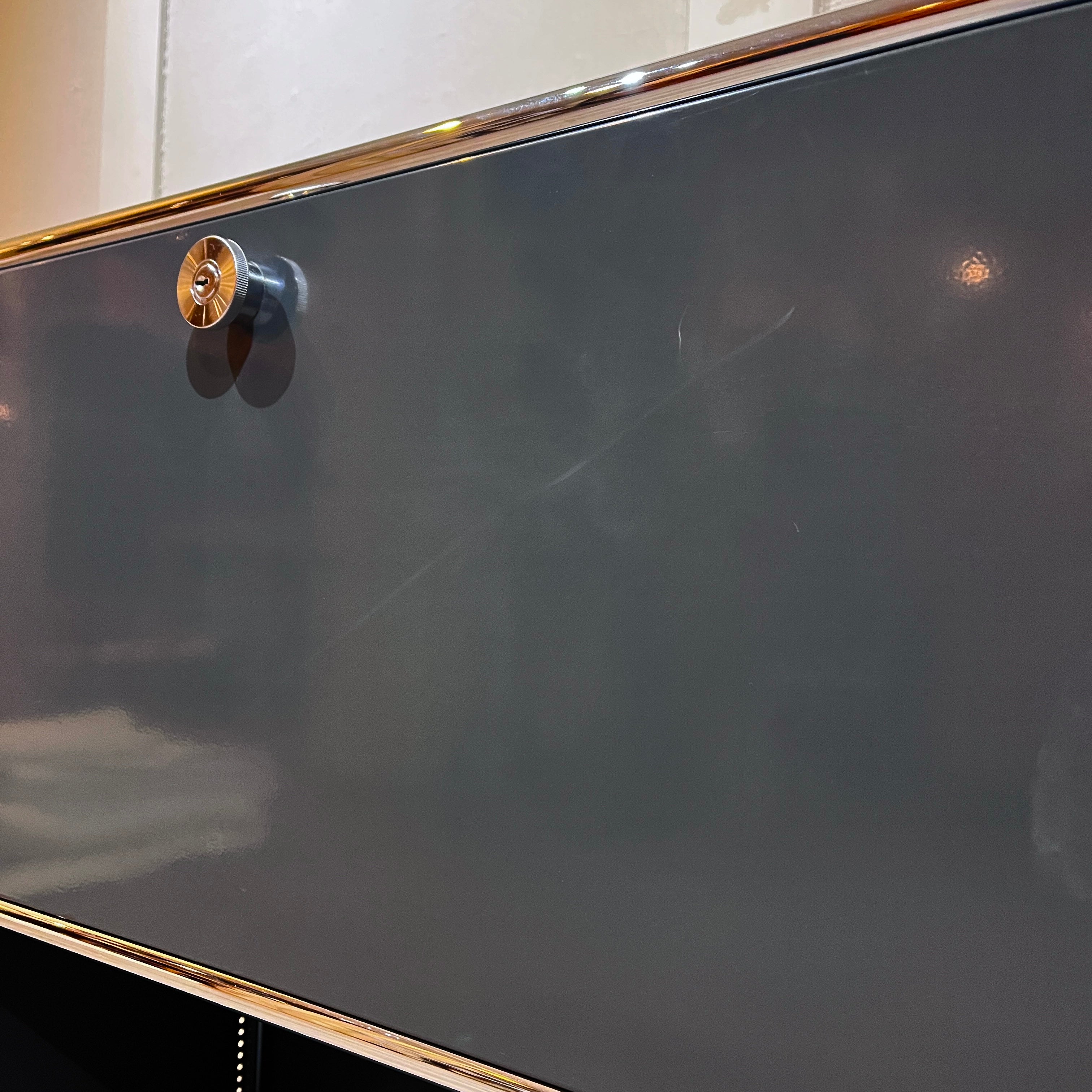 USMハラー / USM Haller モジュラーキャビネット 2列2段 サイドボード ネイビーグレー