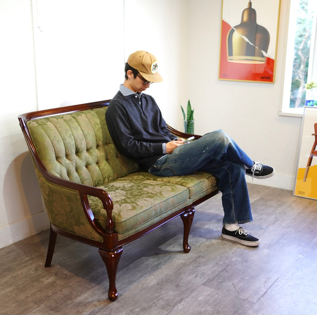 マルニ木工 ブリティッシュコレクション メリル ラブシート 2人掛け