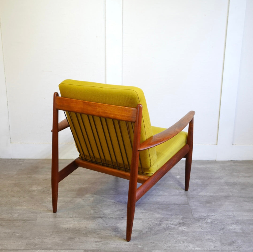 フランス & デヴァーコセン / France & Daverkosen ヴィンテージ アームソファ 1人掛け グレーテ・ヤルク デンマーク 北欧