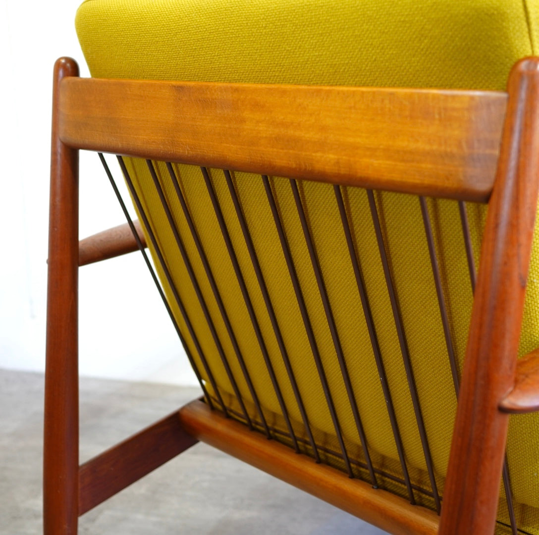 フランス & デヴァーコセン / France & Daverkosen ヴィンテージ アームソファ 1人掛け グレーテ・ヤルク デンマーク 北欧