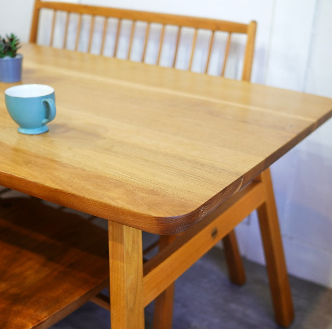 ミノ / MINO ダイニング4点セット テーブル チェア ベンチ