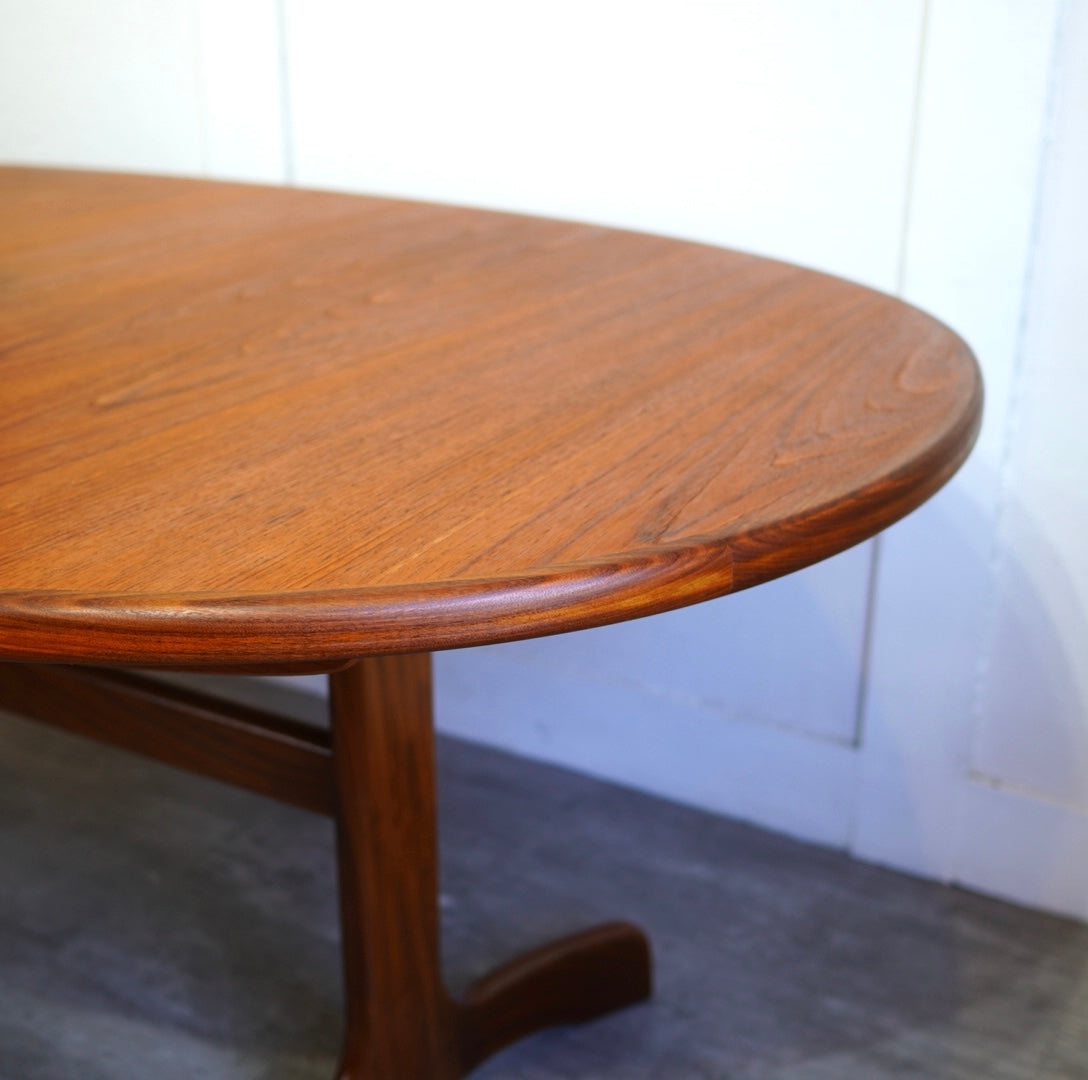 ジープラン / G-PLAN ホエールレッグ エクステンションテーブル チーク オーバル 伸長式 ヴィンテージ