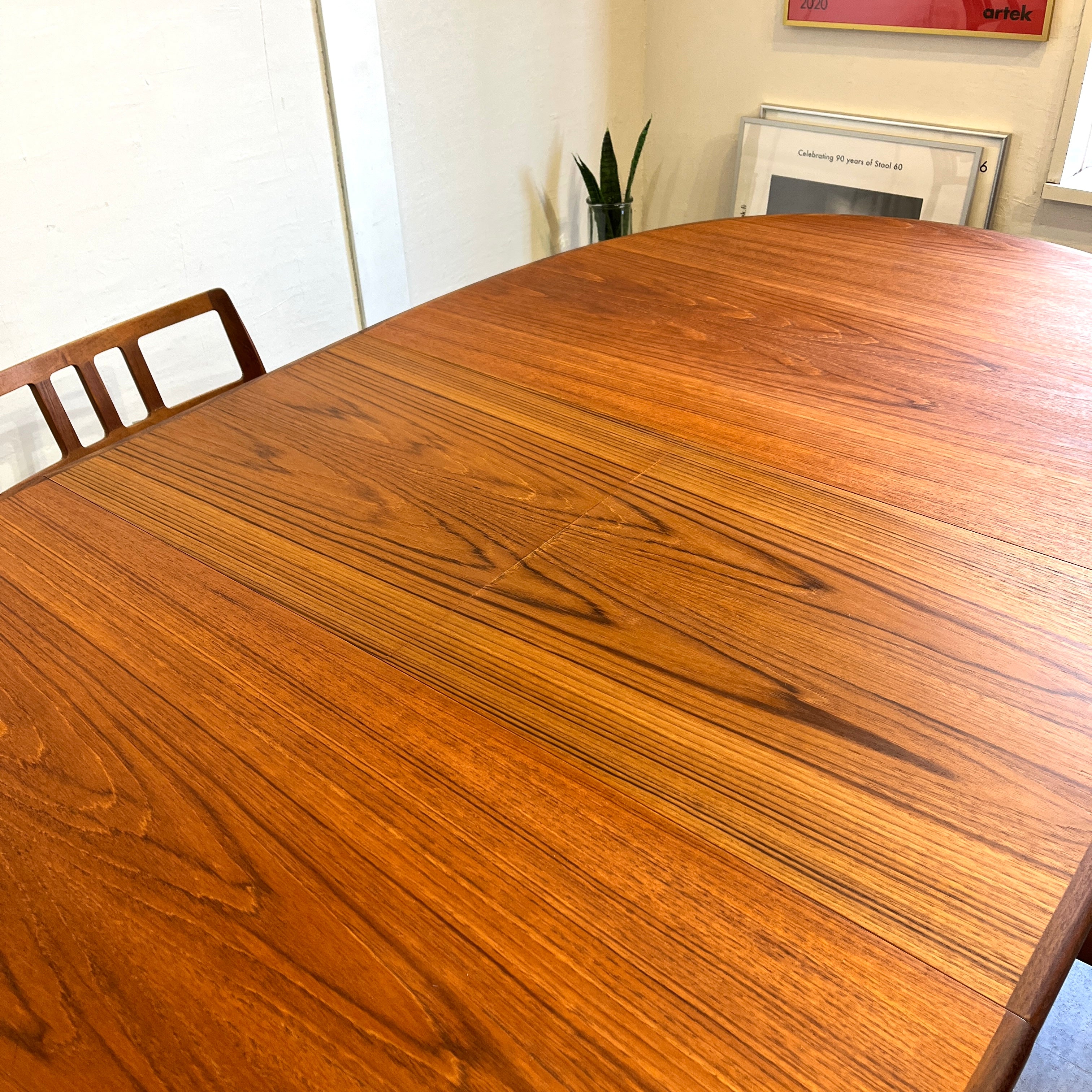 ジープラン / G-PLAN ホエールレッグ エクステンションテーブル チーク オーバル 伸長式 ヴィンテージ