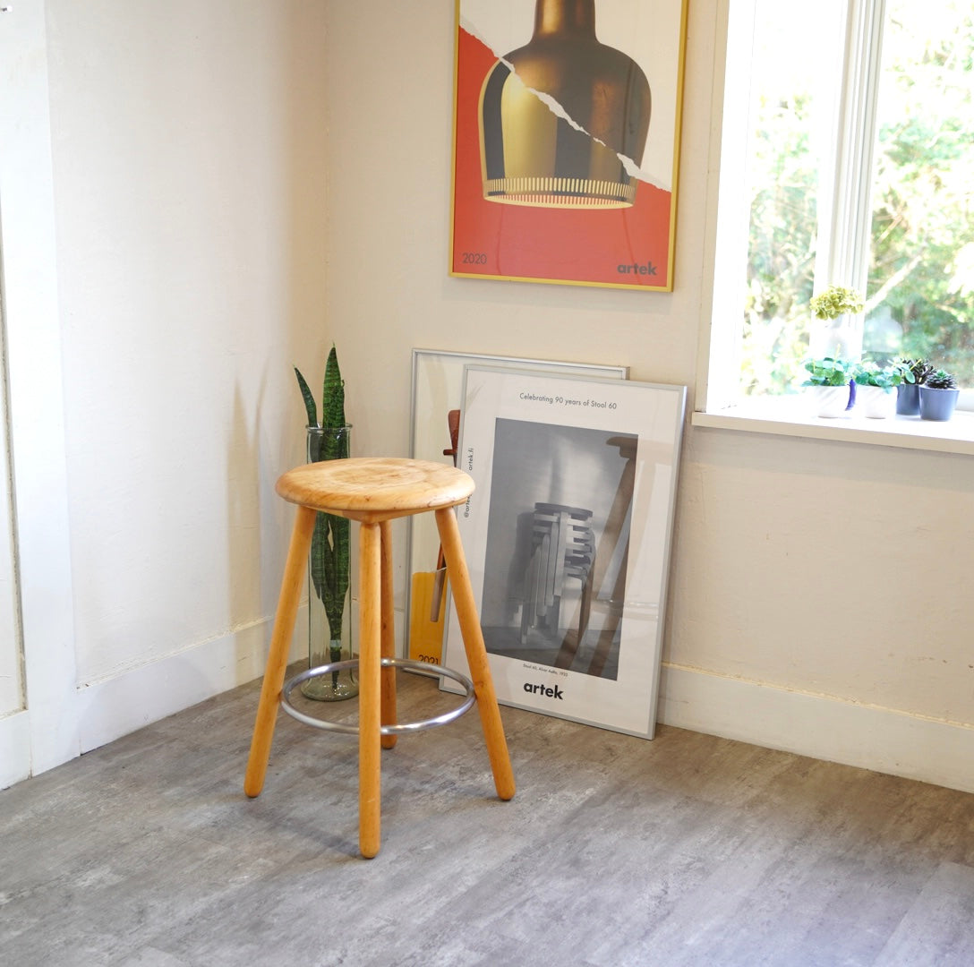 TEAM7 / ティーム7 ハイスツール 無垢アルダー材