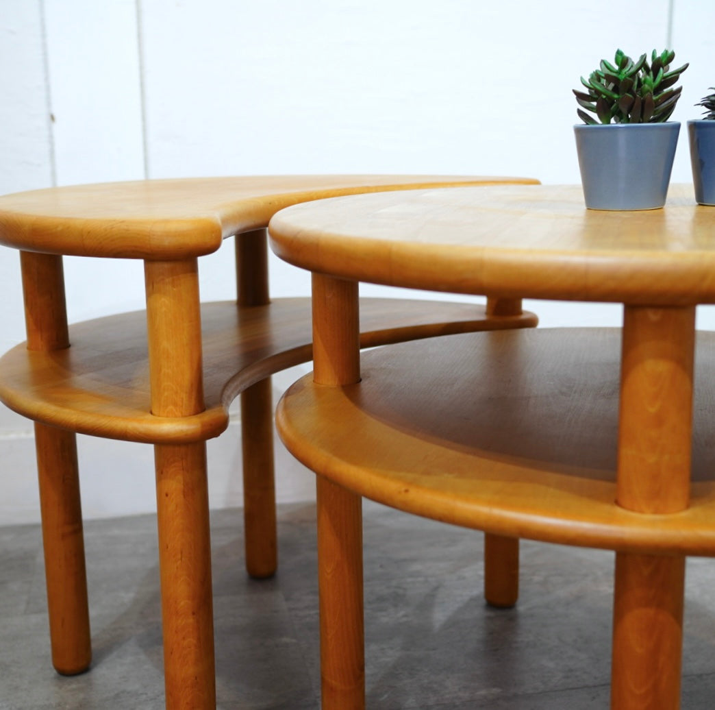 TEAM7 / ティーム7 2連テーブル サイドテーブル