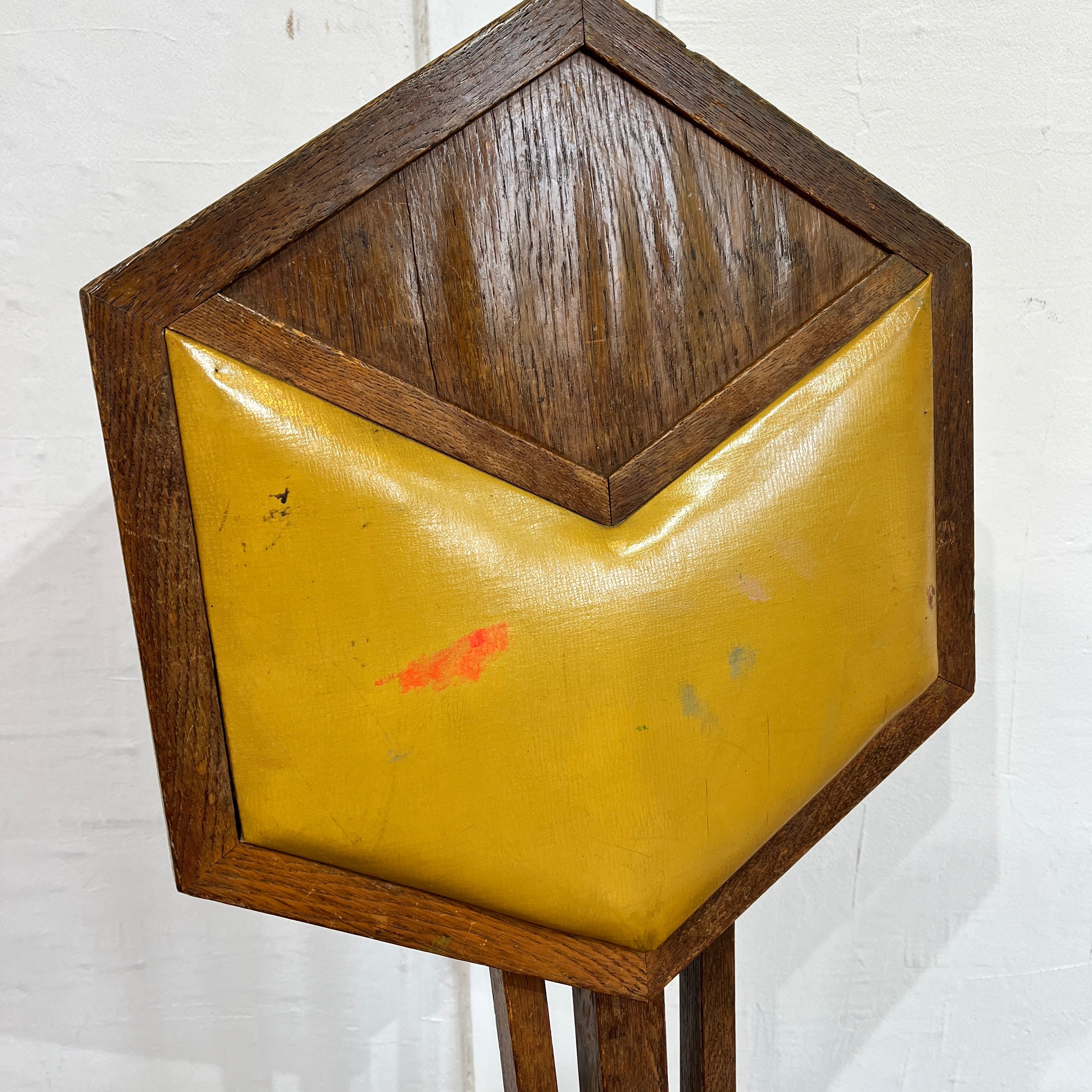 フランクロイドライト / Frank Lloyd Wright ピーコックチェア アンティーク 旧帝国ホテル使用品