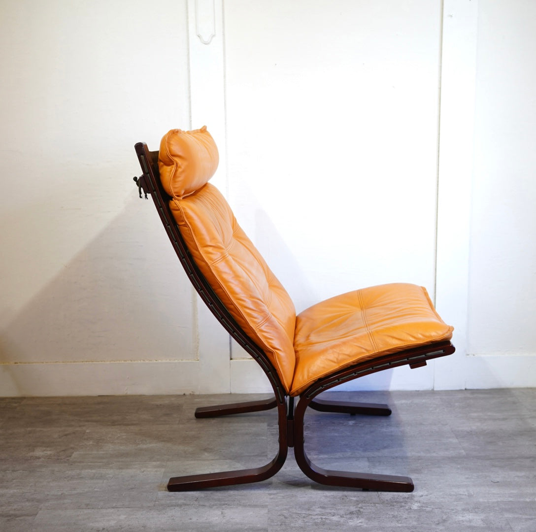 IDC大塚家具 ファルコン 本革 ハイバックチェア