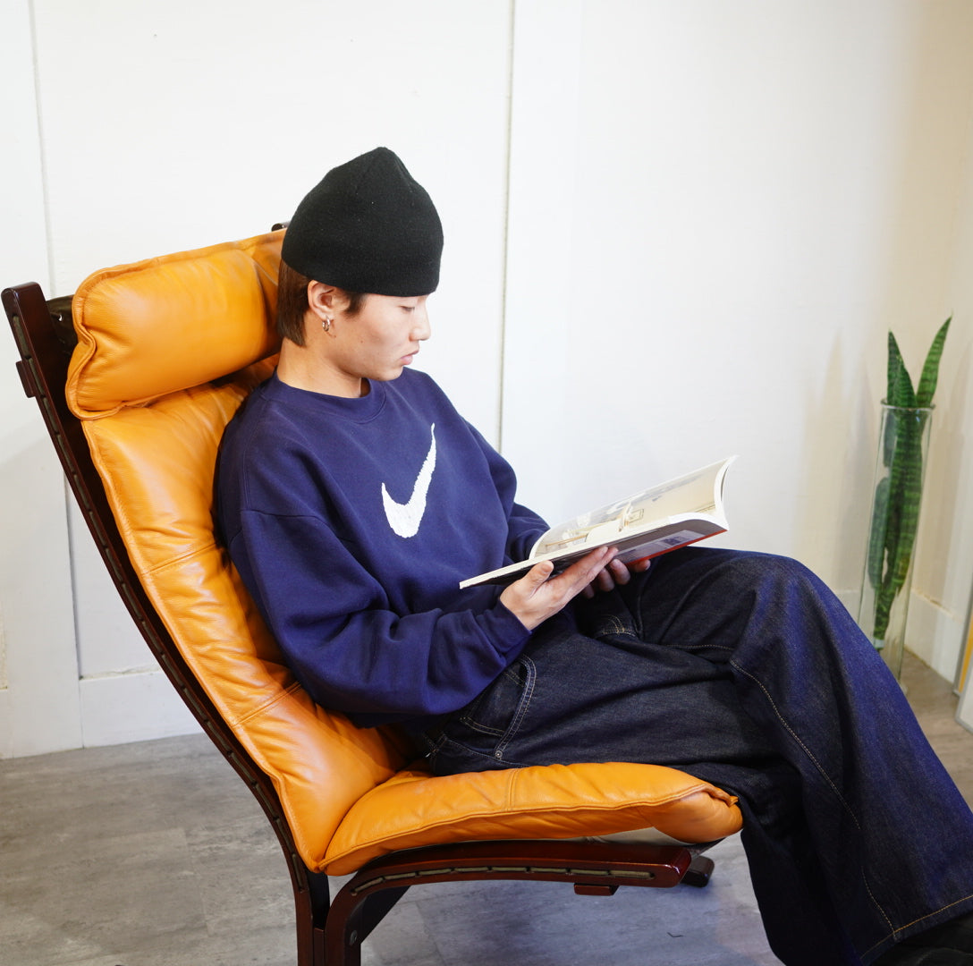 IDC大塚家具 ファルコン 本革 ハイバックチェア