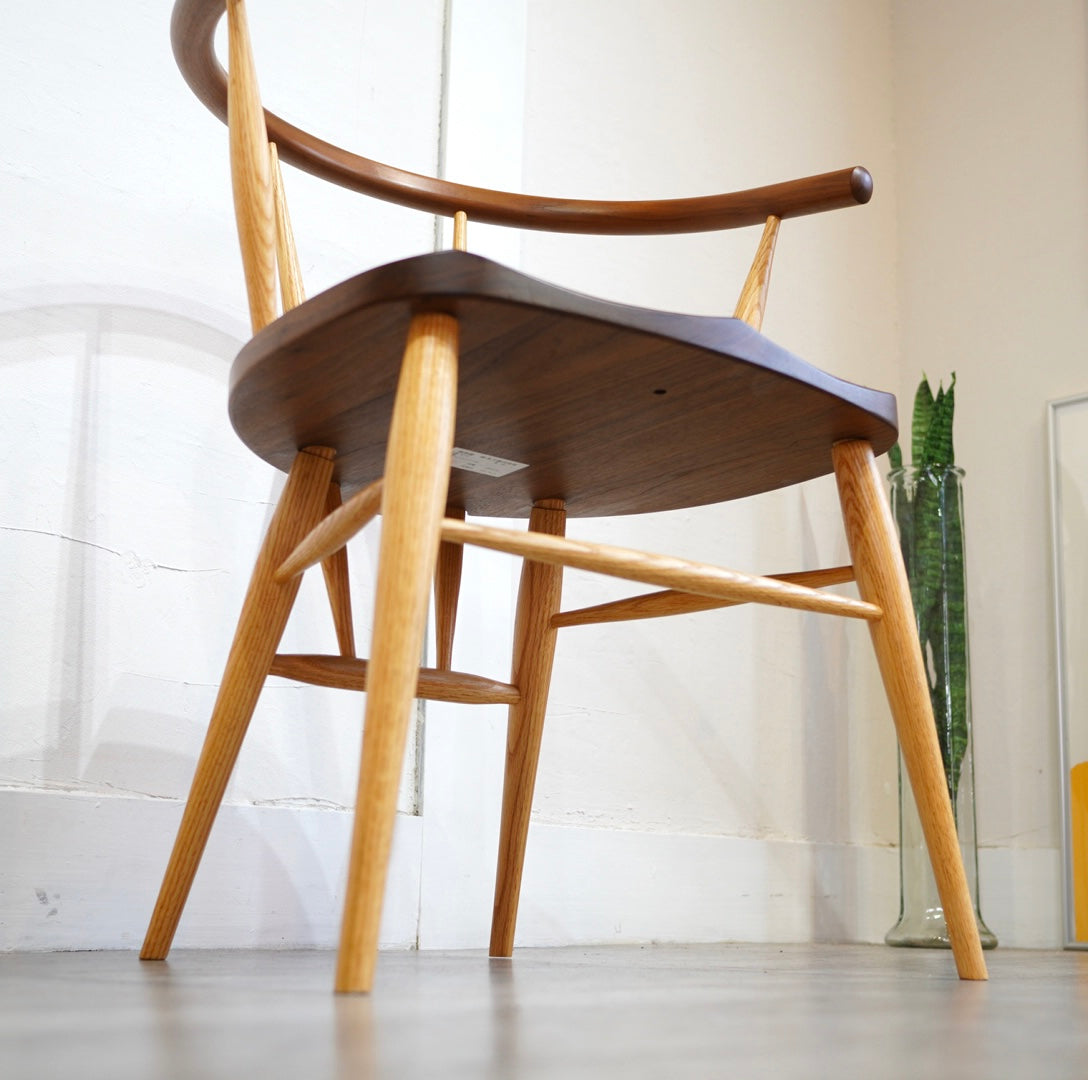 高山ウッドワークス 柏木工 カフェチェア 岩倉栄利 ダイニングチェア
