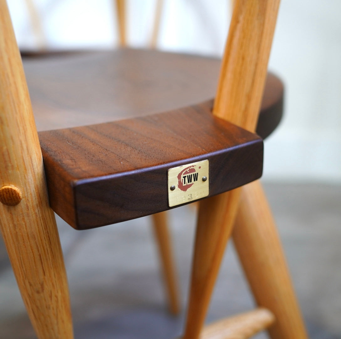高山ウッドワークス 柏木工 カフェチェア 岩倉栄利 ダイニングチェア ウォールナット