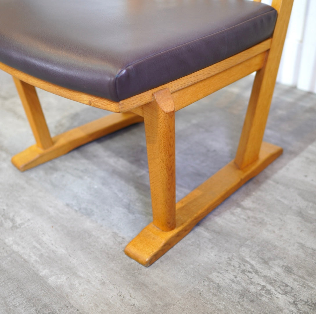 KASHIWA / 柏木工 ナラ材 ダイニングローチェア JC21