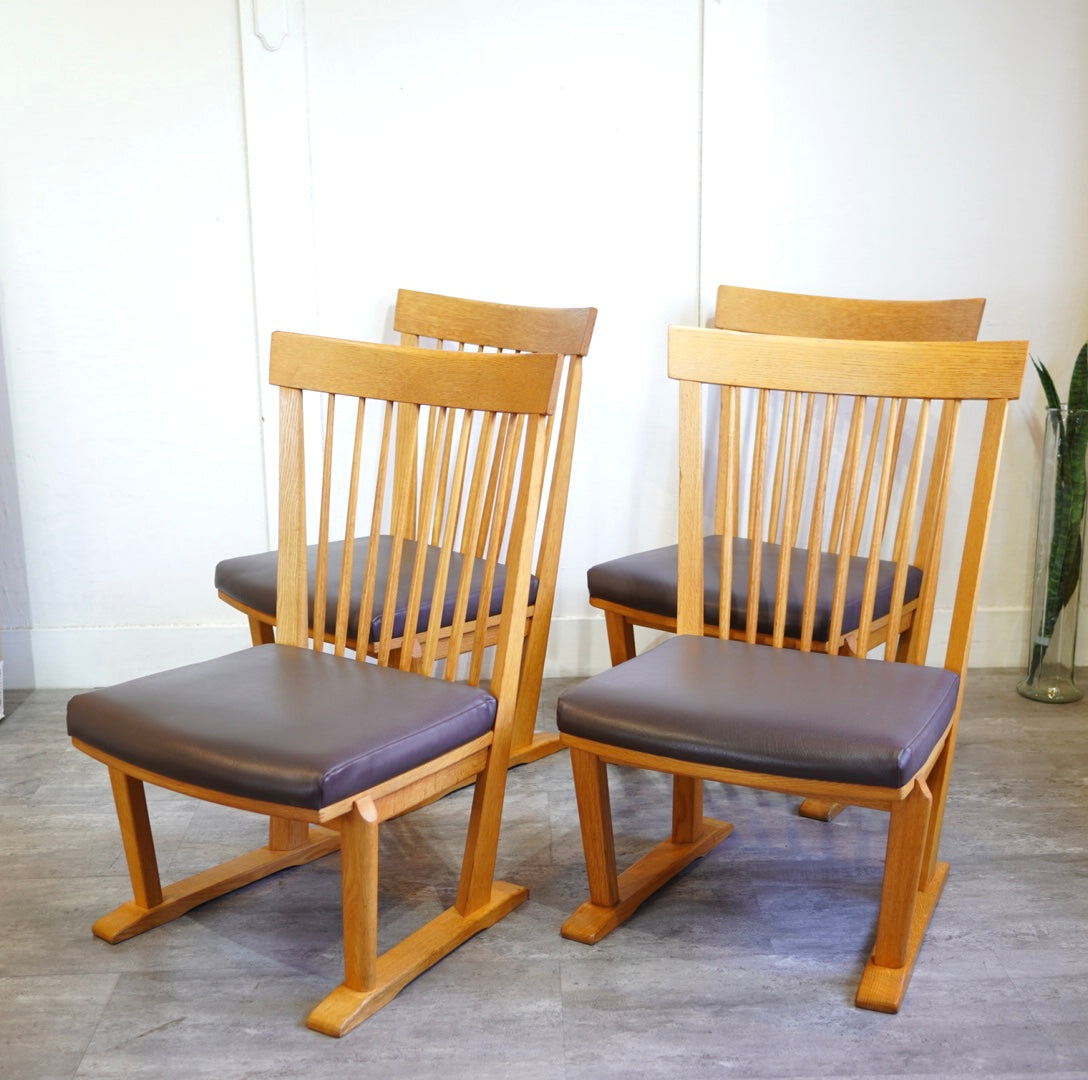 KASHIWA / 柏木工 ナラ材 ダイニングローチェア JC21