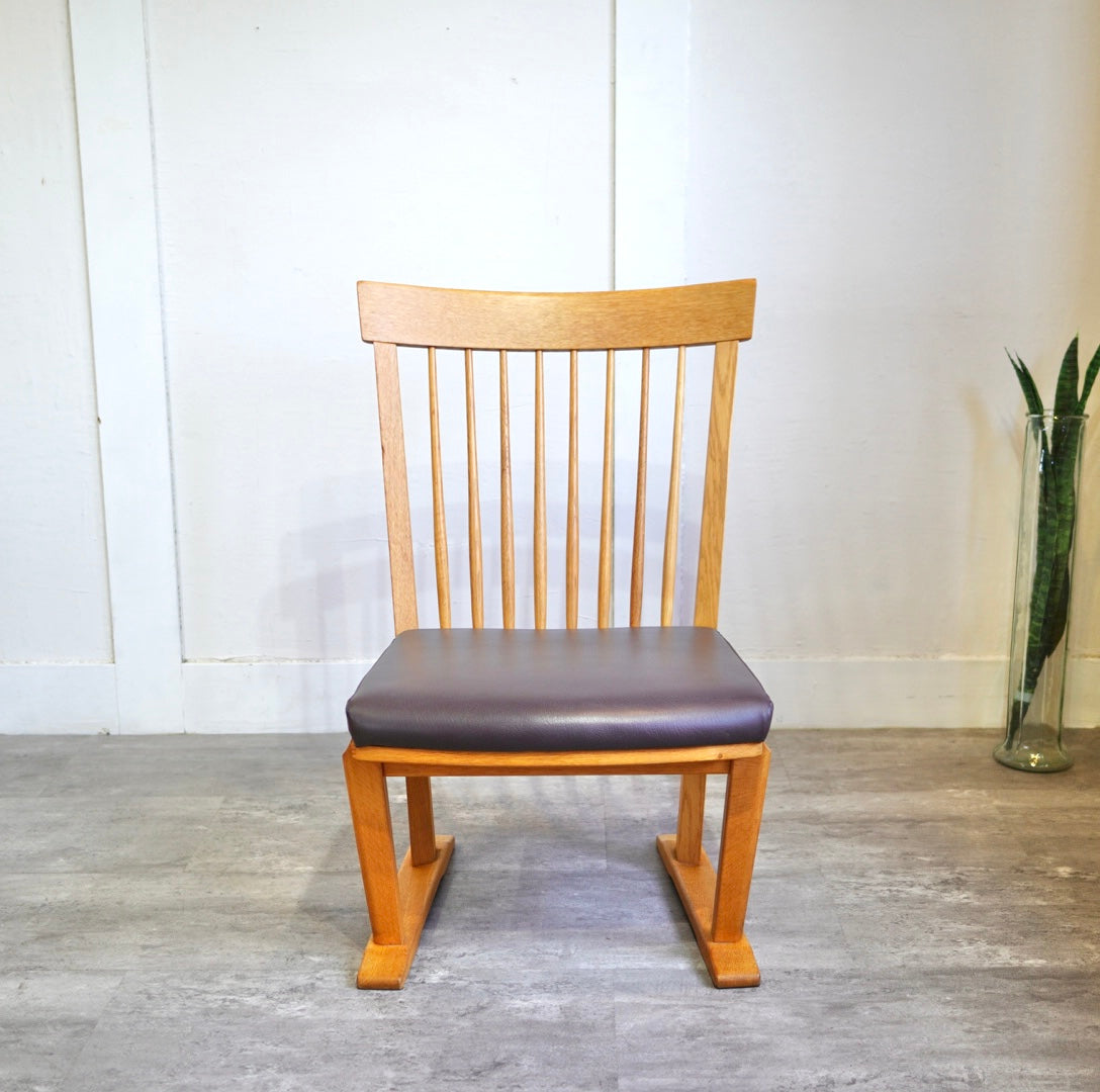 KASHIWA / 柏木工 ナラ材 ダイニングローチェア JC21