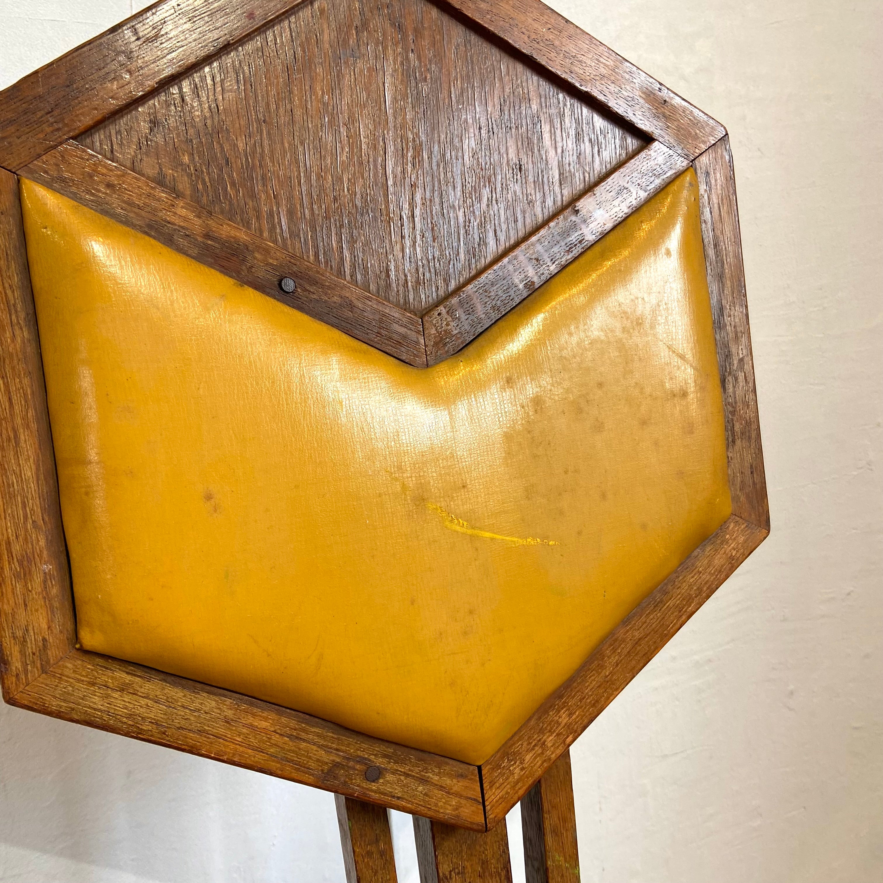 フランクロイドライト / Frank Lloyd Wright ピーコックチェア アンティーク 旧帝国ホテル使用品