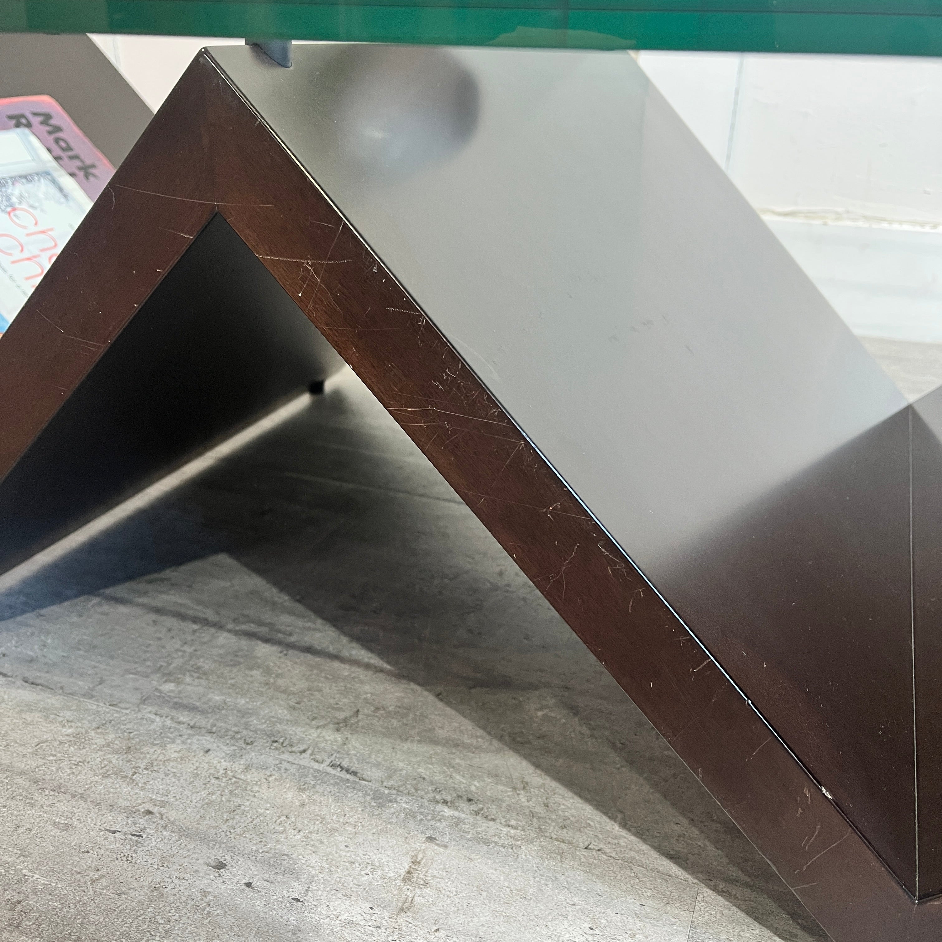 アルフレックス / arflex モンターニャ / MONTAGNA ガラステーブル ローテーブル 川崎文男