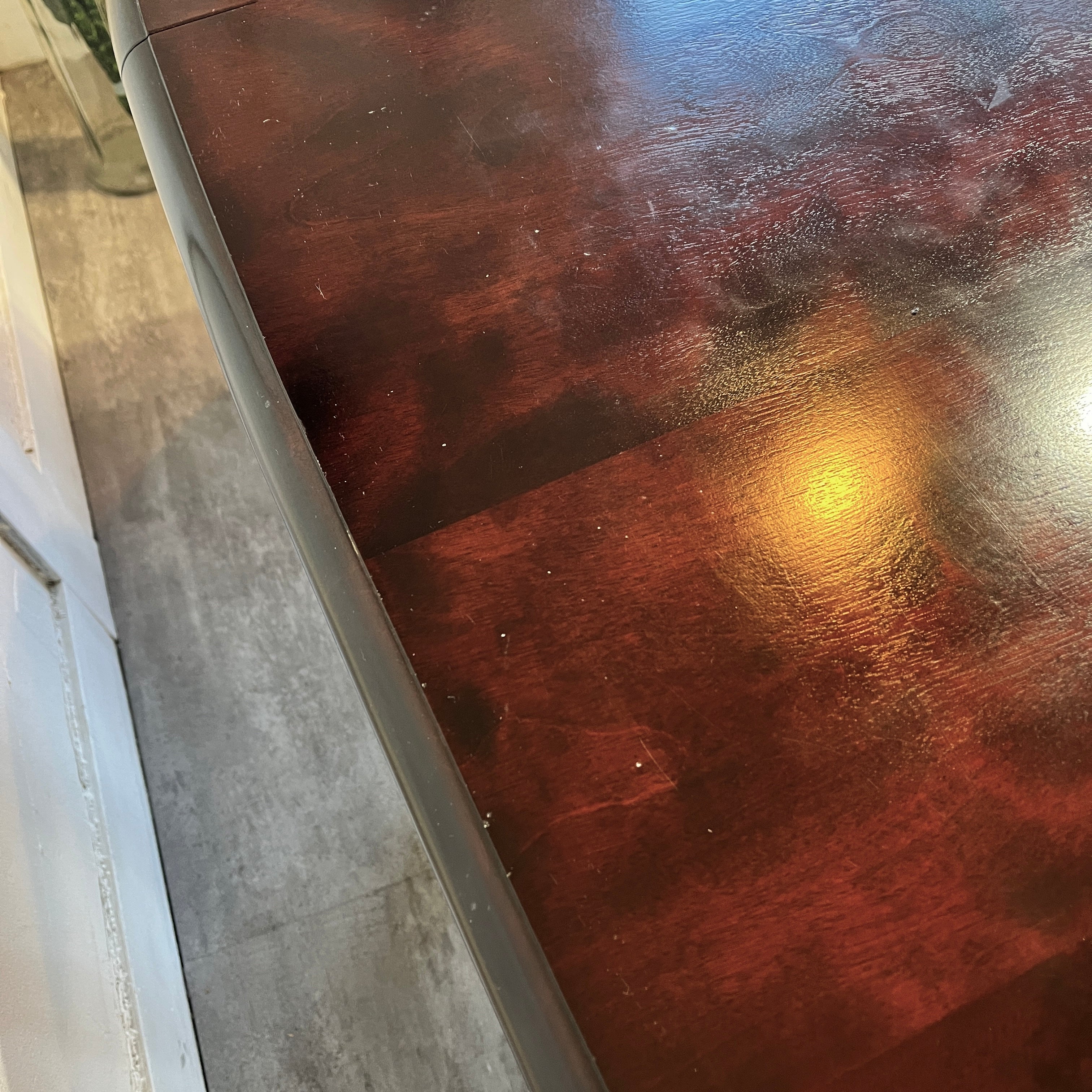 松本民芸家具 M型 楕円 バタフライテーブル