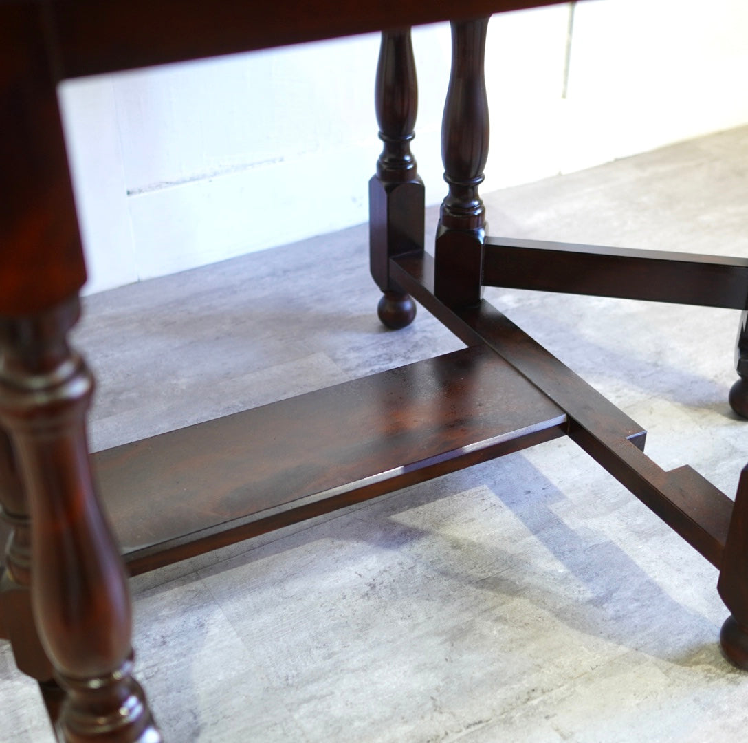 松本民芸家具 M型 楕円 バタフライテーブル