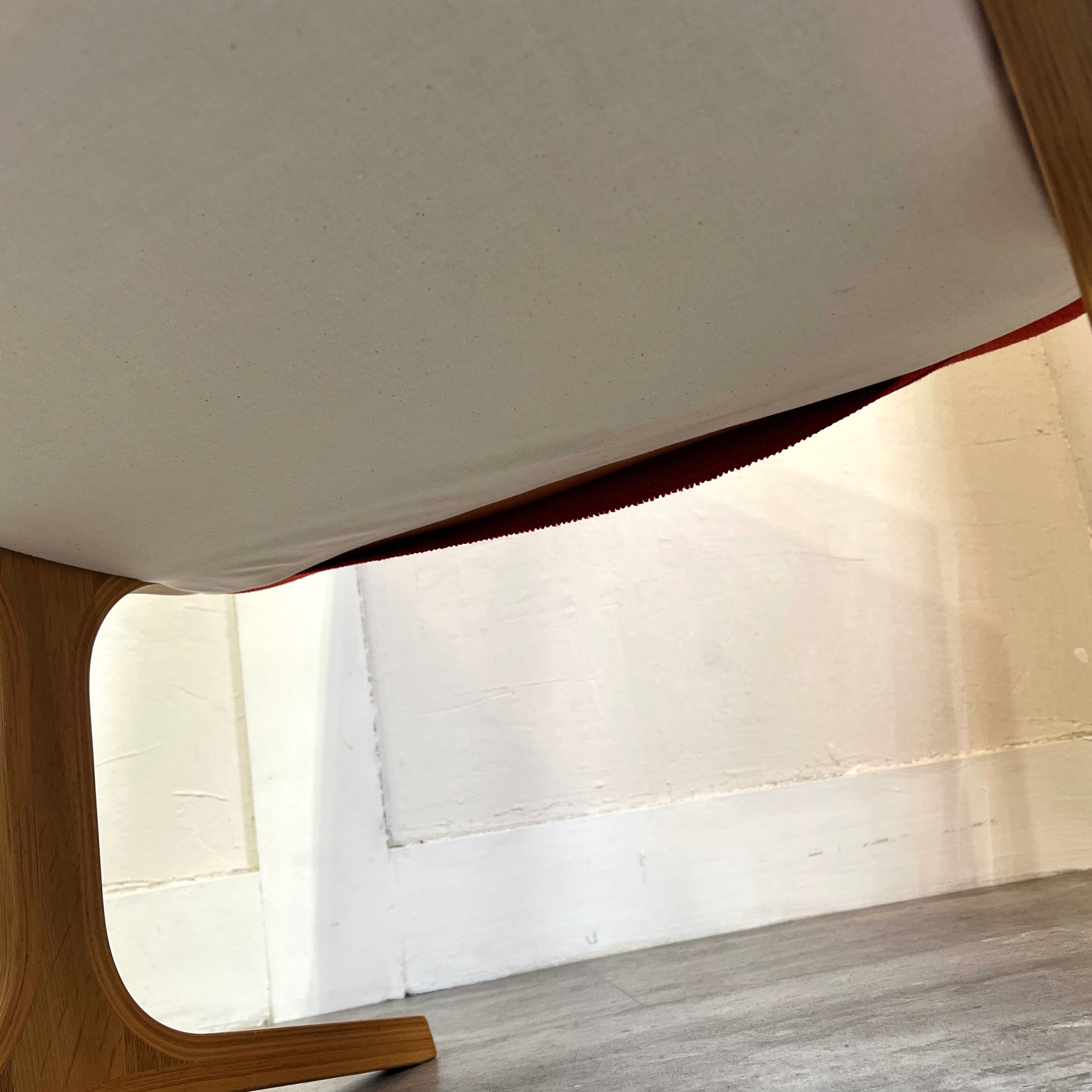 天童木工 ヘロン サイドチェア ハイバック オレンジ ヴィンテージ - Restyle