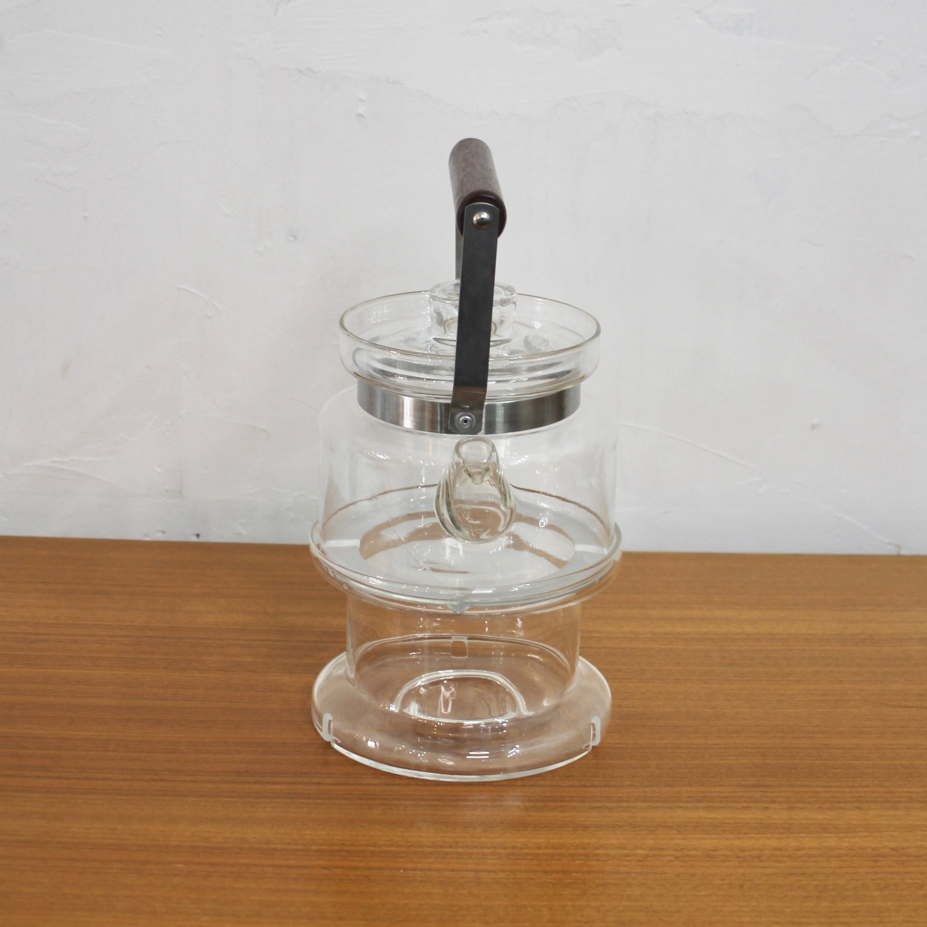 ボダ・ノヴァ / Boda Nova / ガラスティーポット＆ウォーマー③ ウッドハンドル シグネ・ペーション・メリン ヴィンテージ