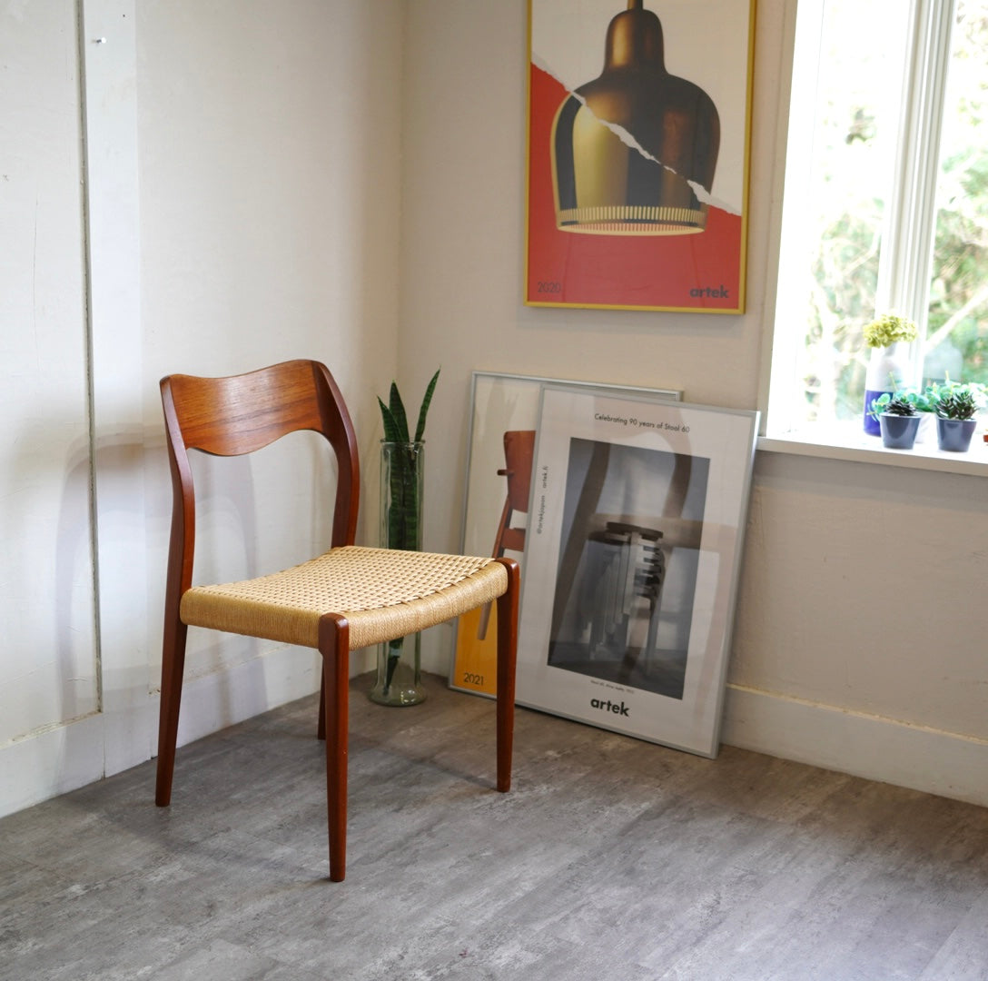 J・L・モラー / J.L.Moller Model No. 71 ダイニングチェア ニールス・Ｏ・モラー デンマーク ヴィンテージ