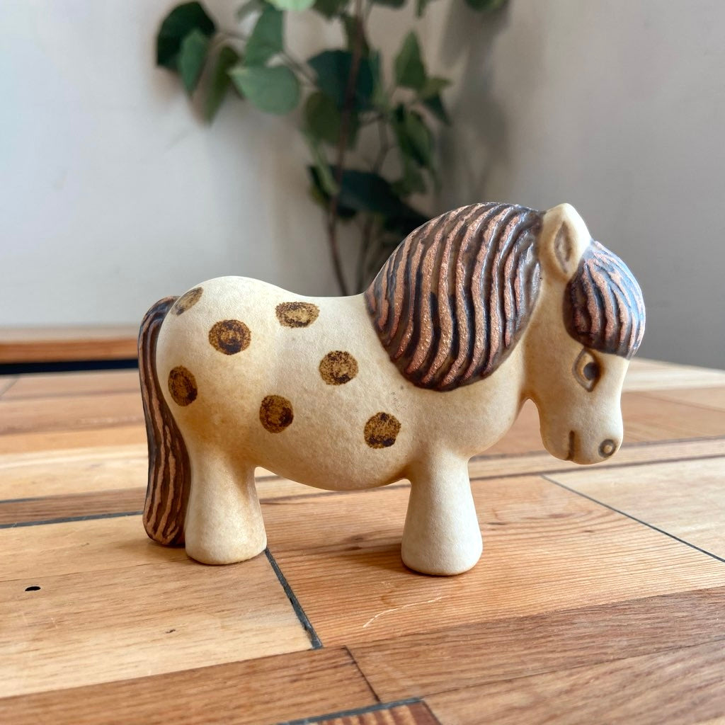 リサラーソン / Lisa Larson ドットの特別ポニーさん