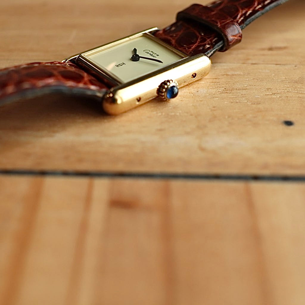 【商談中】カルティエ / Cartier マストタンクSM 腕時計 【75】ヴィンテージ