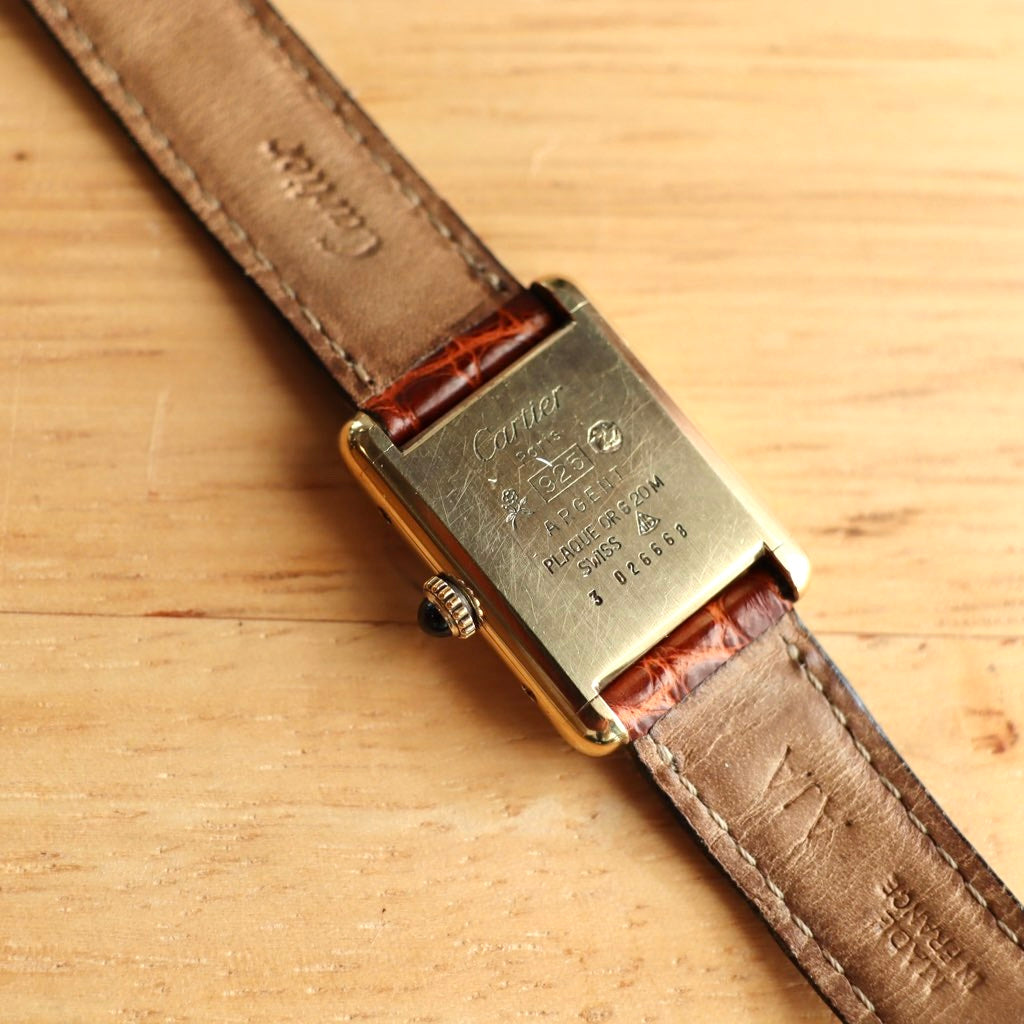 【商談中】カルティエ / Cartier マストタンクSM 腕時計 【75】ヴィンテージ