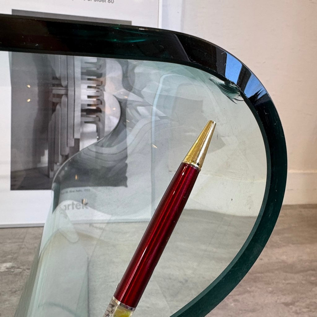 フィアムイタリア / FIAM Italia シャルロッテ ガラステーブル① W125 ヴィットリオ・リヴィ