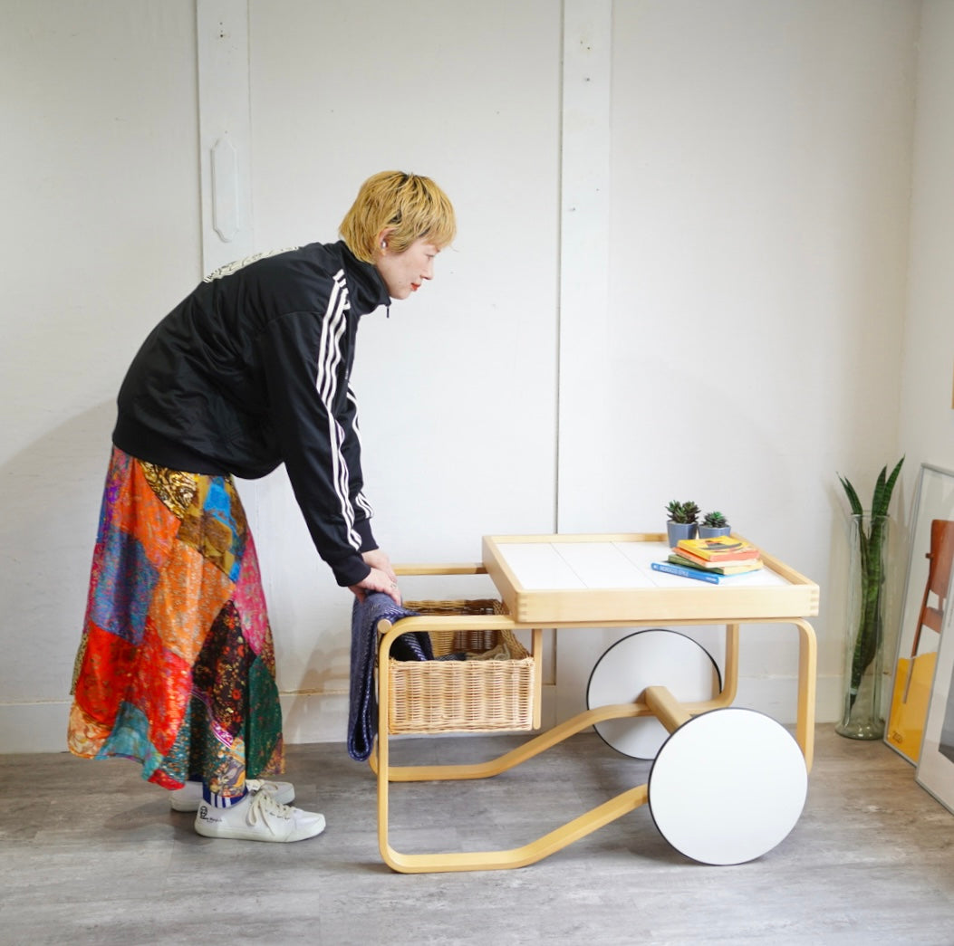 アルテック / Artek ティートローリー 900 ホワイト アルヴァ・アアルト 北欧