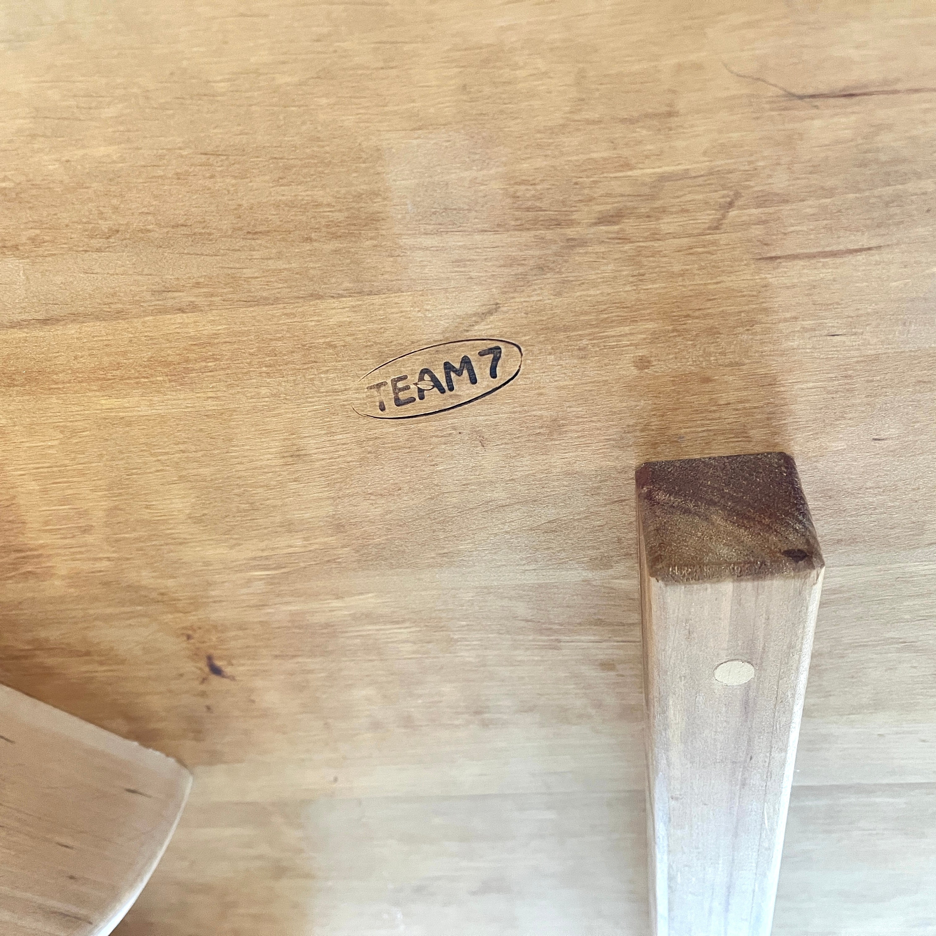 TEAM7 / ティーム7 ローテーブル 無垢アルダー材 130cm