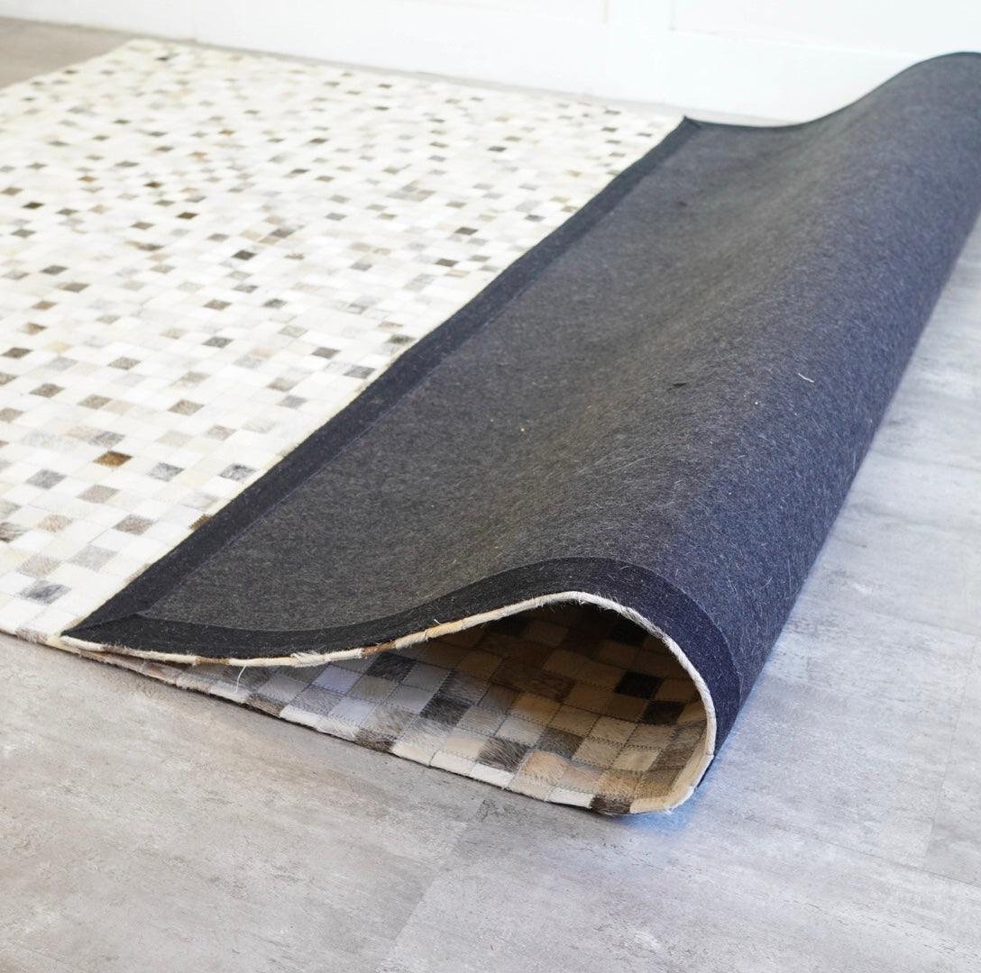 ハラコ パッチワーク ラグマット 244×174