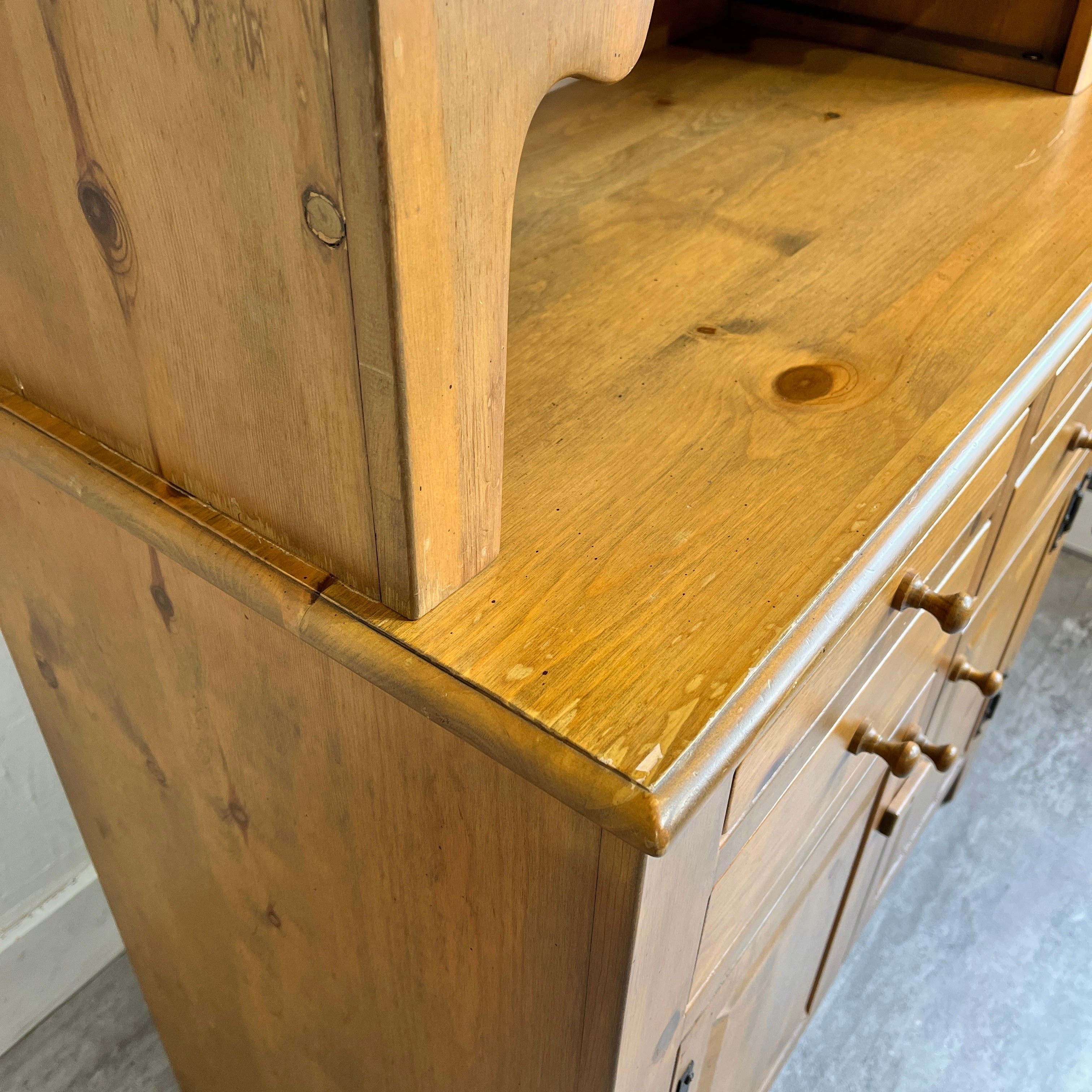 アンファン / Enfant パイン材カップボード ハッチボード